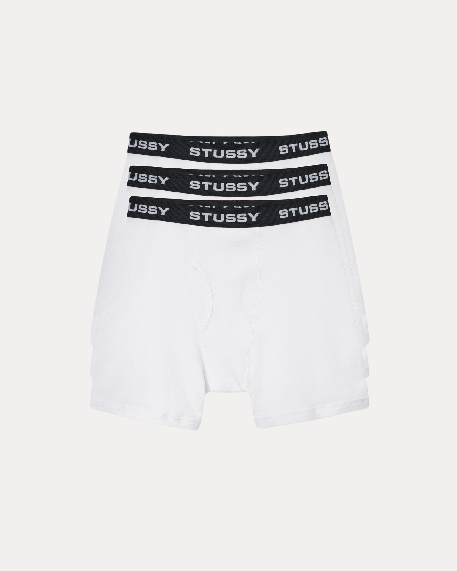 【新品】STUSSY LOGO BOXER BRIEFS 1 PACK Boxer Briefs 3 Pack – White | Accessories | Stüssy Canada