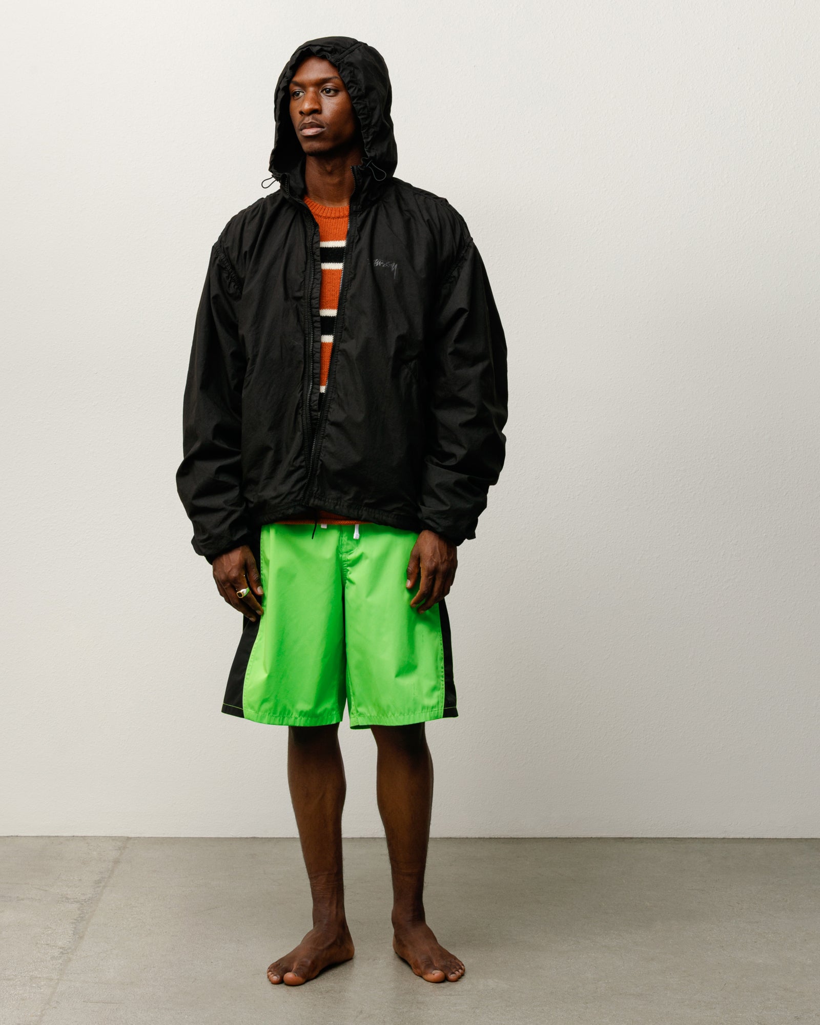 パンツ SCULPTOR Tailored Micro Shorts stripe MUSINSA公式 | SCULPTOR Tailored Micro Shorts Black Pin Stripe