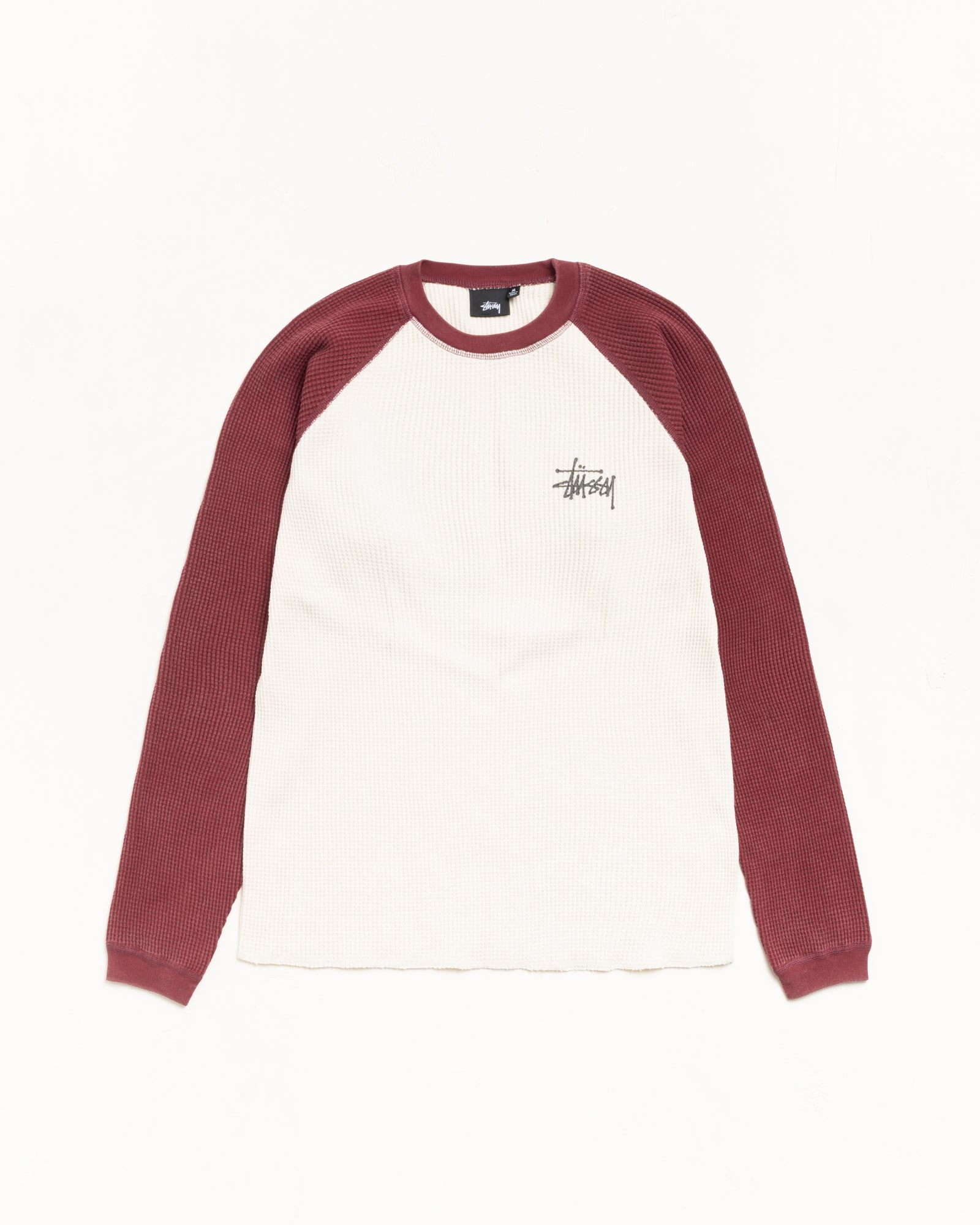 トップス STUSSY THERMAL Basic Stüssy Thermal 2 Tone – Off White | Tops | Stüssy Canada