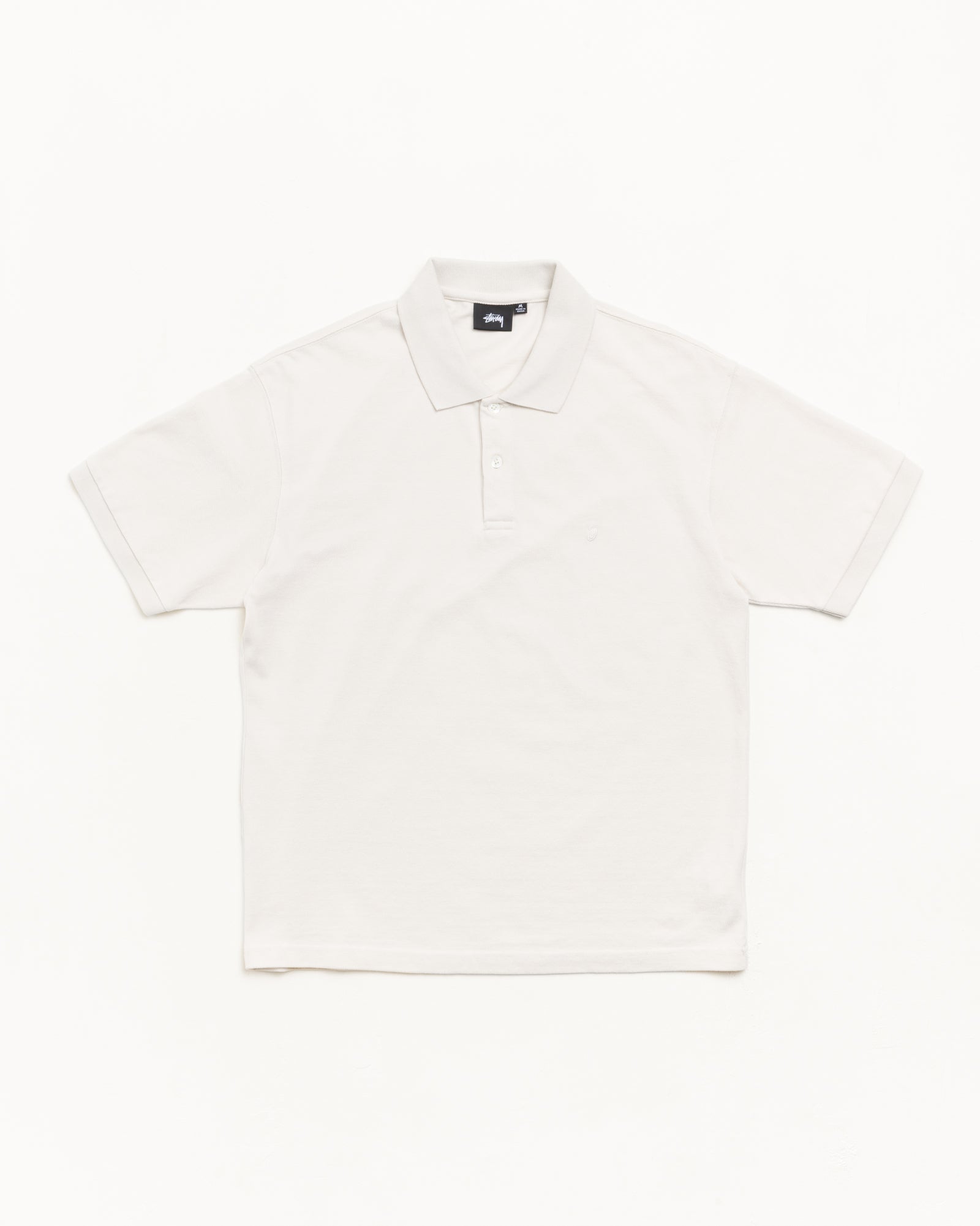 Classic Pique Polo – Off White | Tops & Knits | Stüssy Canada