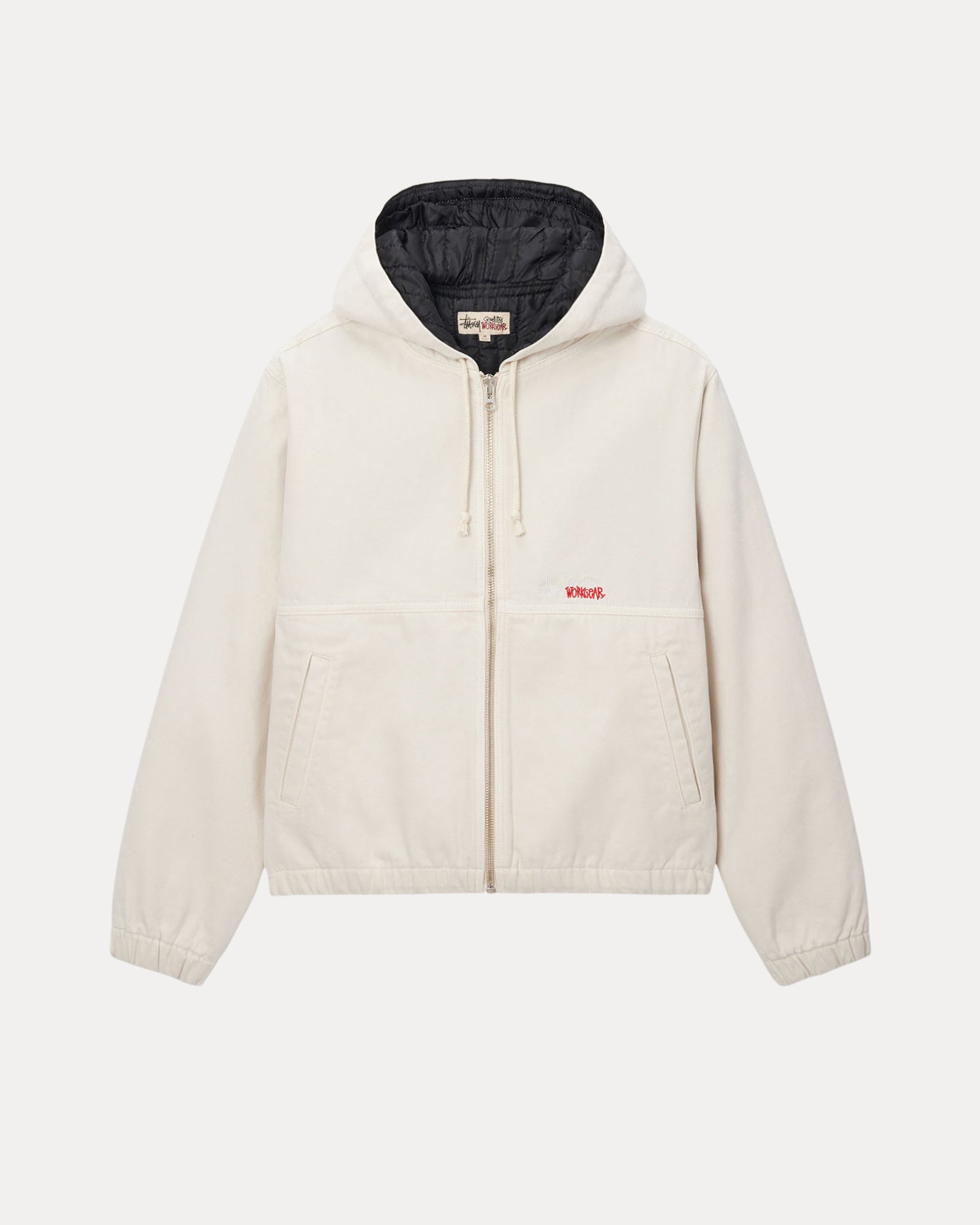 ジャケット・アウター Stussy 23aw WORK JACKET INSULATED CANVAS Insulated Work Jacket Canvas – Black | Outerwear | Stüssy Canada