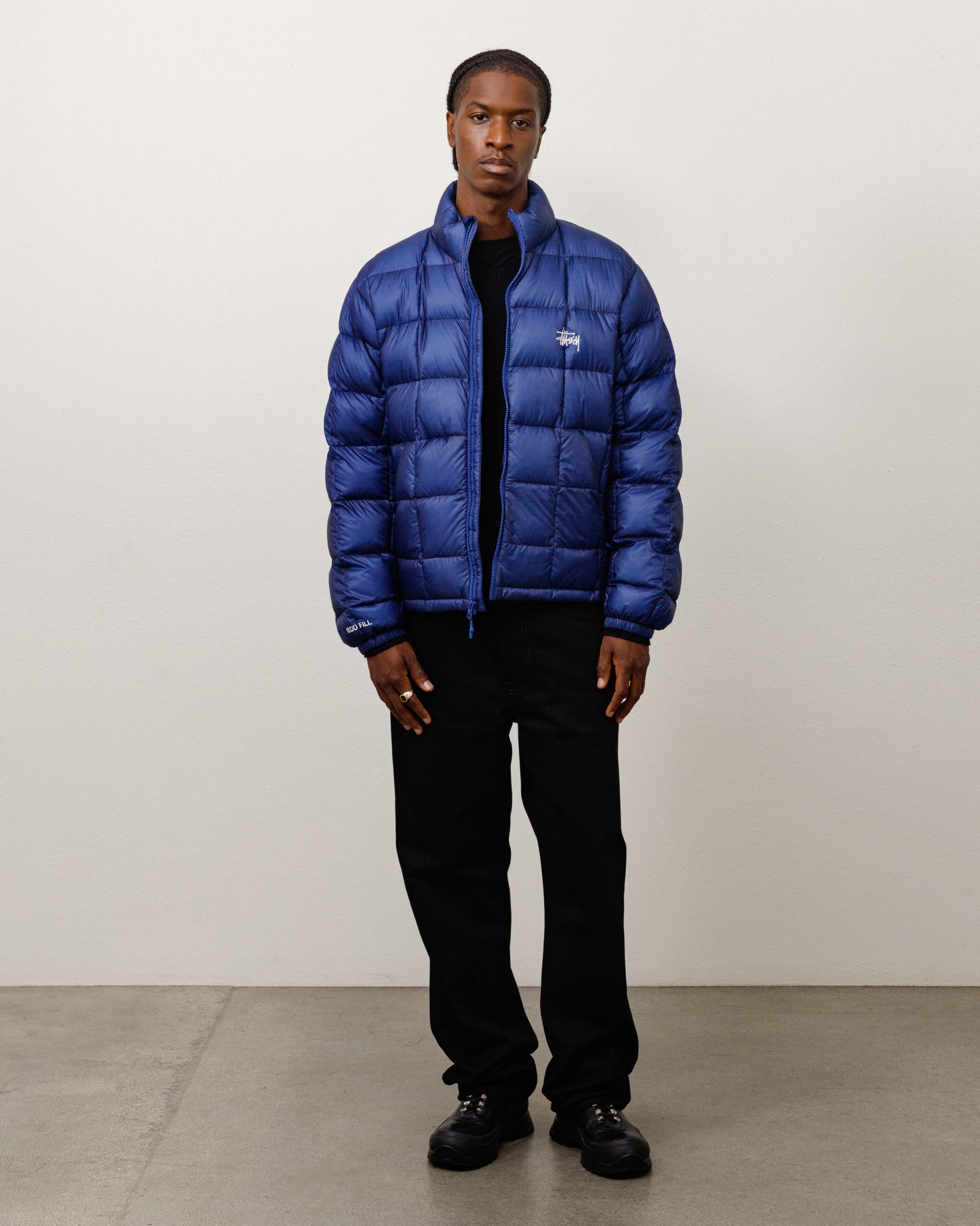 Midweight Puffer - Blue | Outerwear | Stüssy Canada