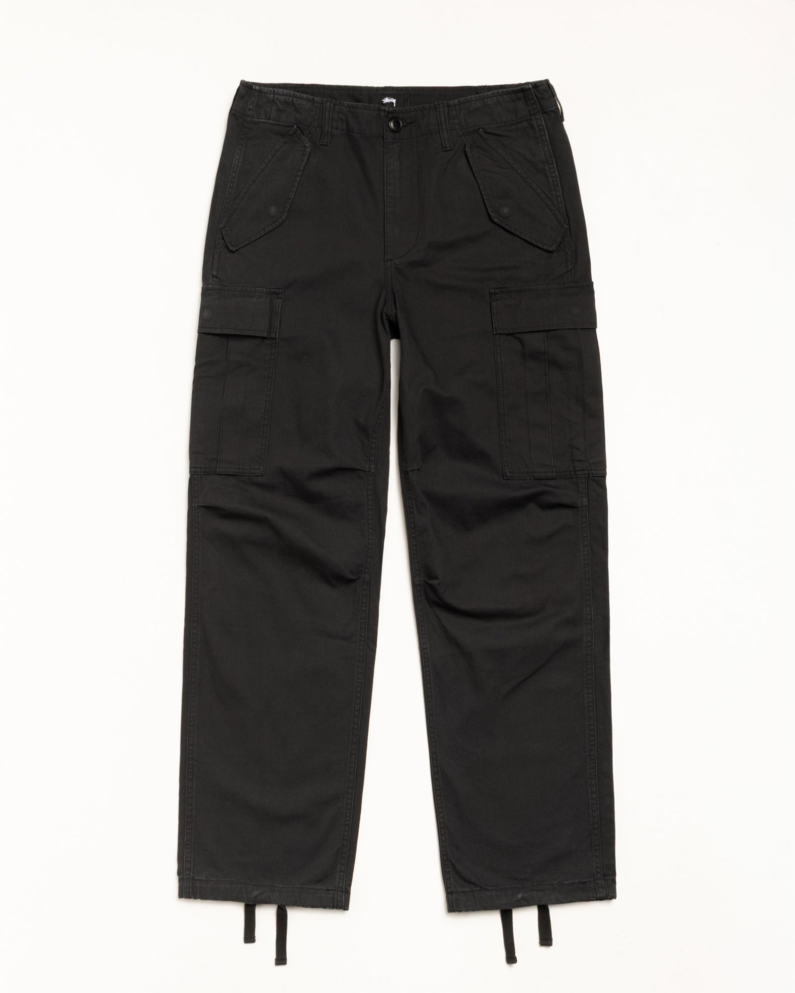 Military Cargo Pant Ripstop – Black | Pants | Stüssy Canada