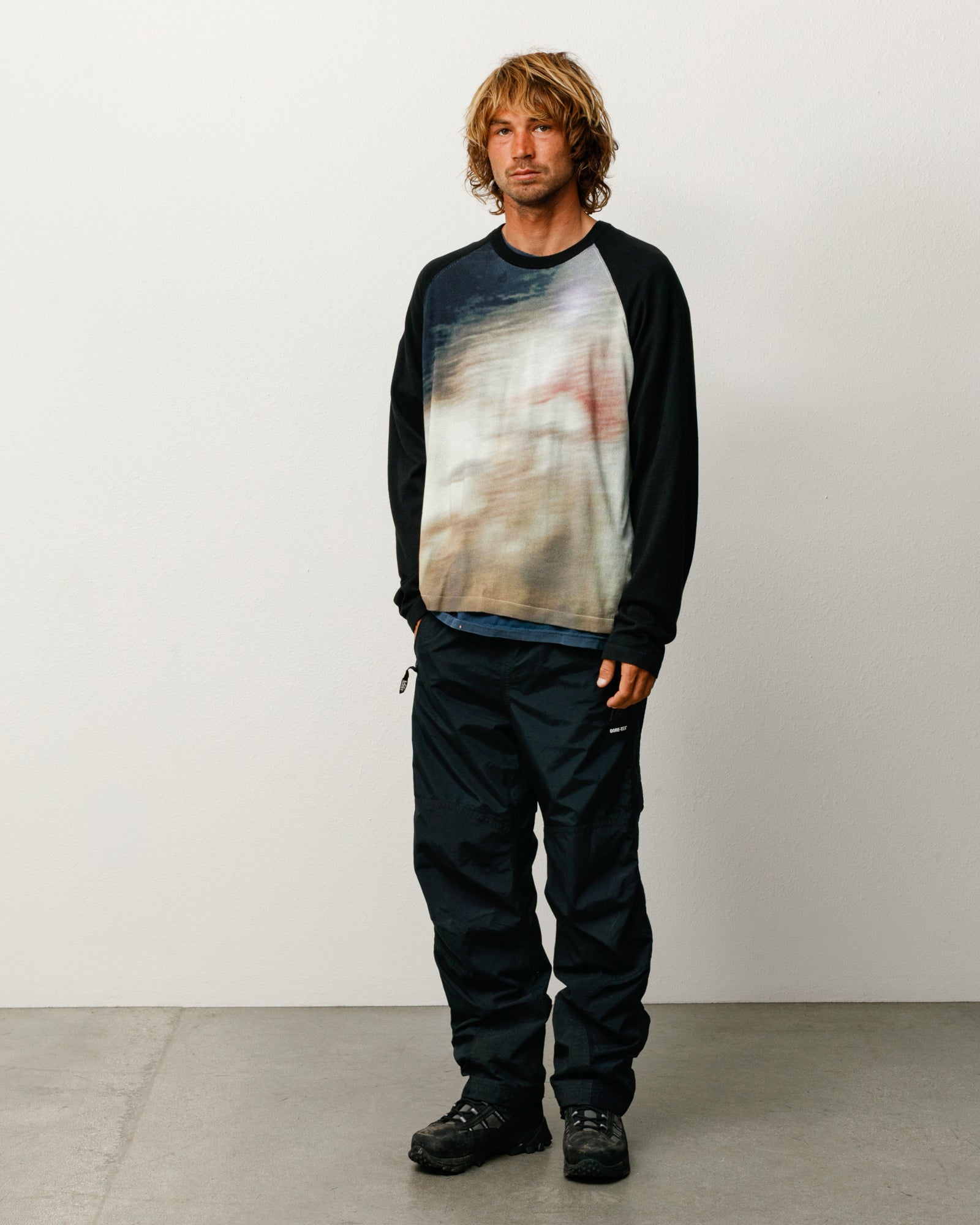 Splash Sweater – Black | Tops & Knits | Stüssy Canada