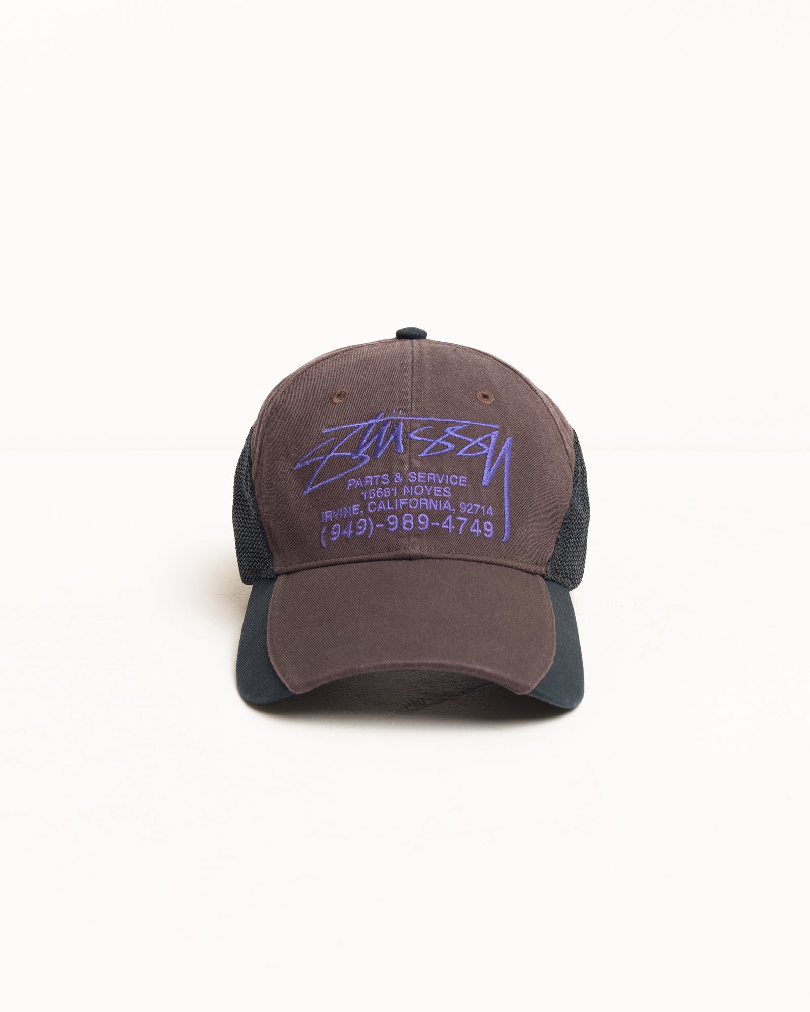 Parts & Service Mesh Cap – Brown | Headwear | Stüssy Canada