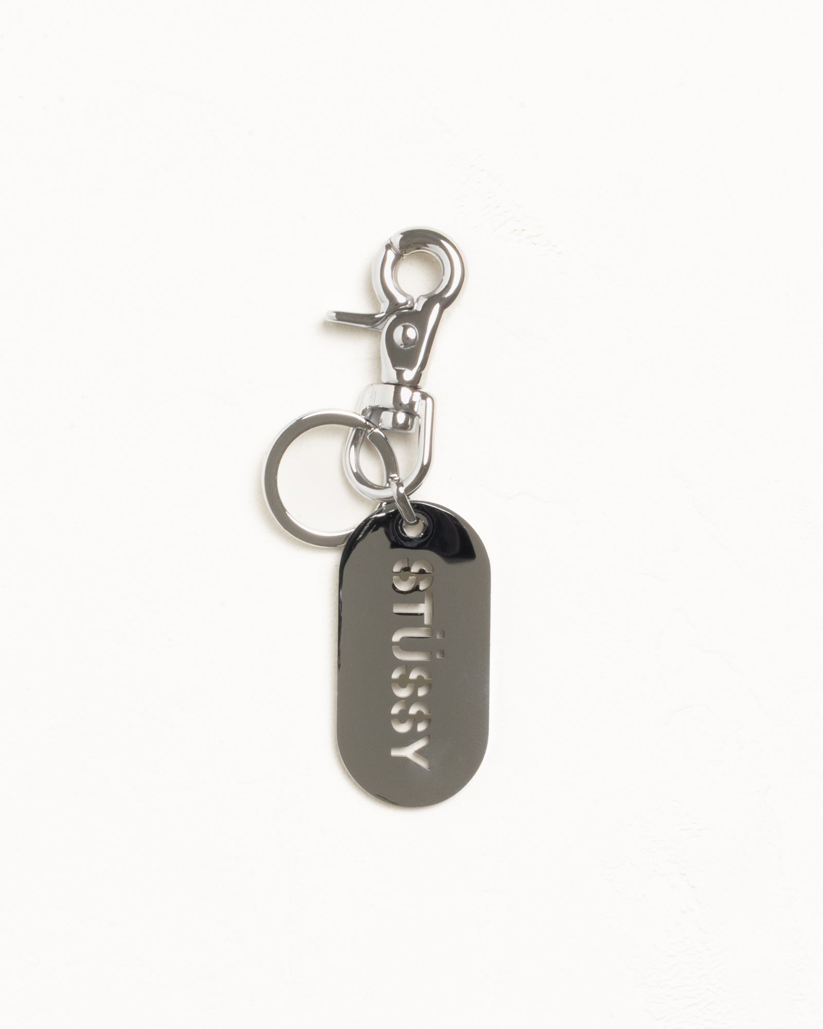 Metal Tag Keychain – Silver | Accessories | Stüssy Canada
