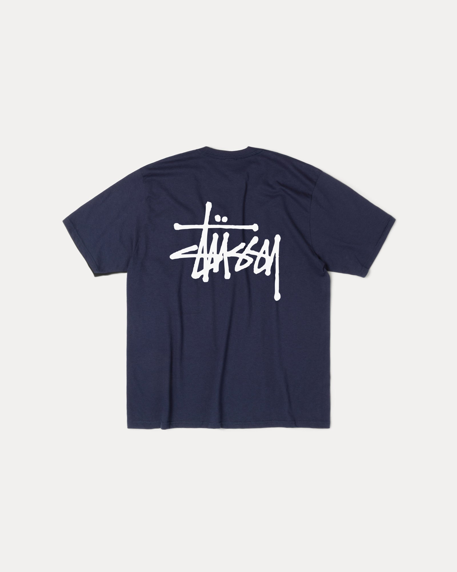 Basic Stüssy Tee – Navy | Tees | Stüssy Canada