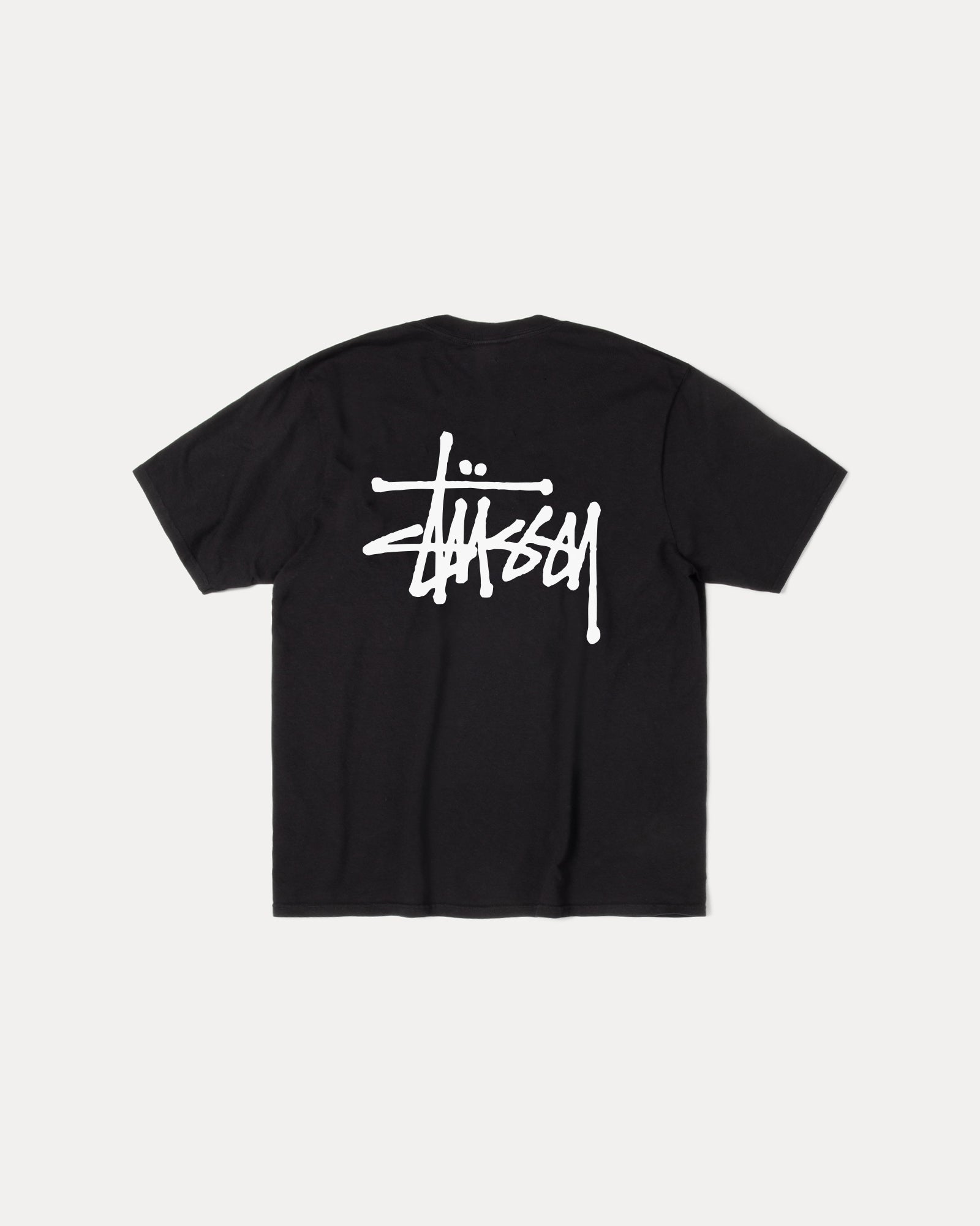 【STUSSY】25ss BASIC STUSSY TEE PIGMENT DYED Basic Stüssy Tee Pigment Dyed – Black | Tees | Stüssy Canada