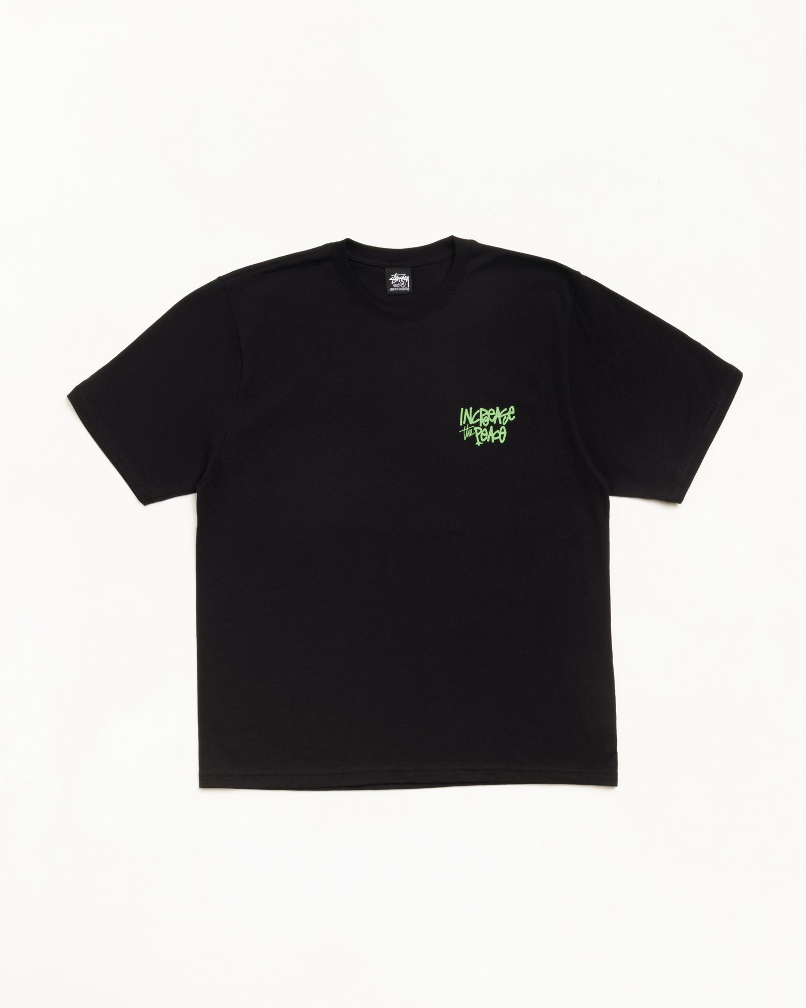 Peace Increased Tee - Black | Tees | Stüssy Canada