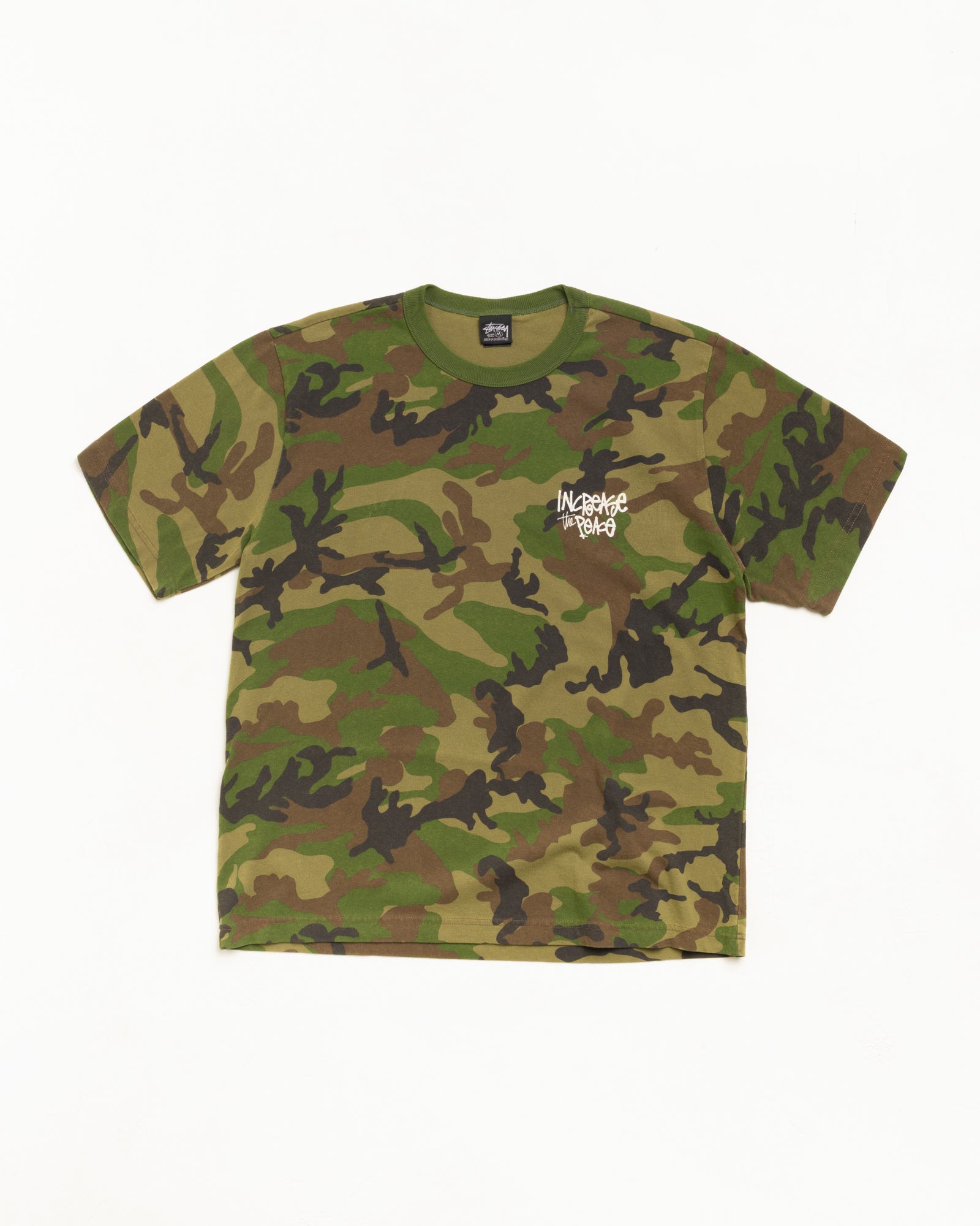 Peace Increased Tee - Camo | Tees | Stüssy Canada