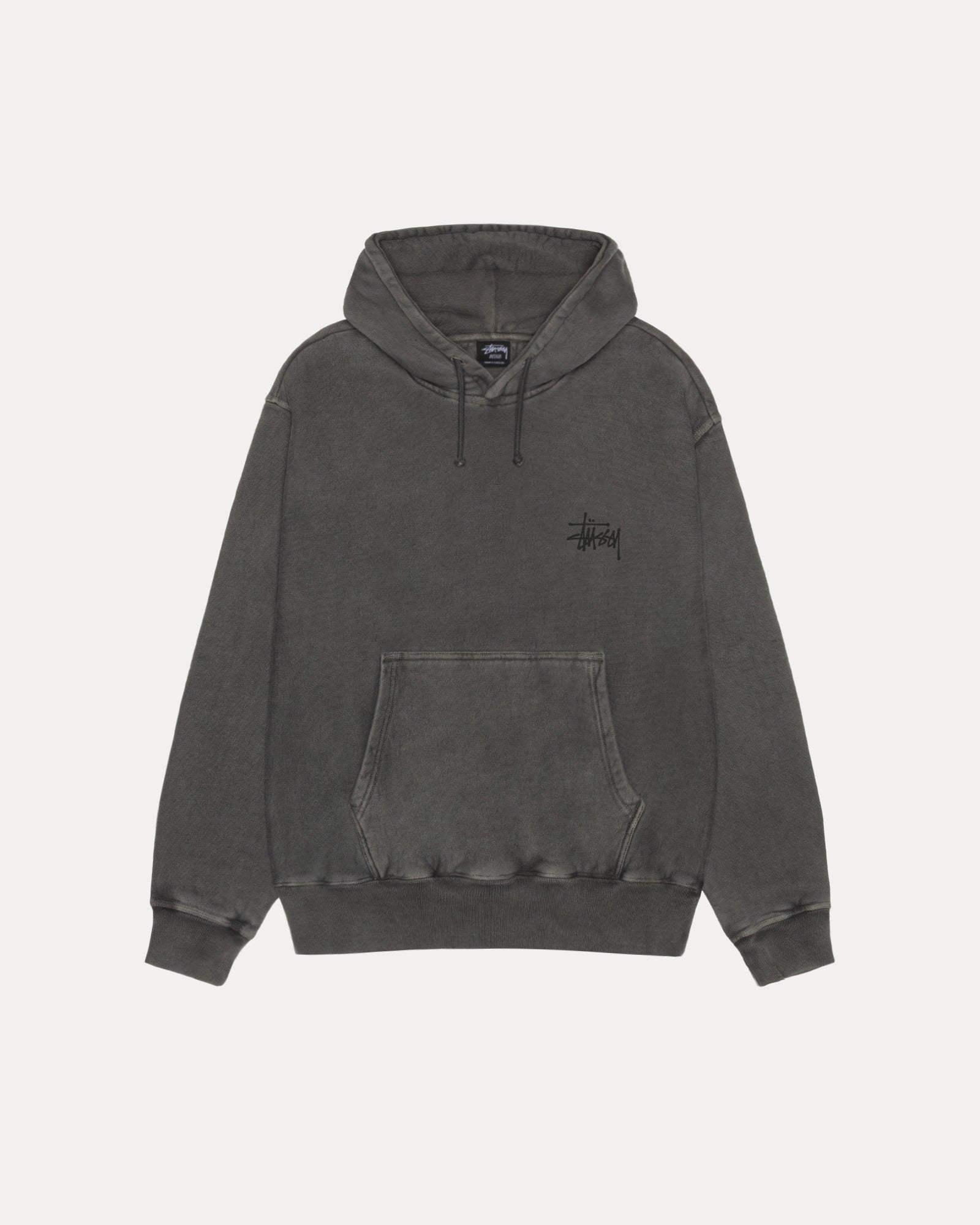 1925000 ★Stussy Basic Stussy Hoodie ★ Basic Stüssy Hoodie Pigment Dyed – Pine | Tee & Sweats | Stüssy