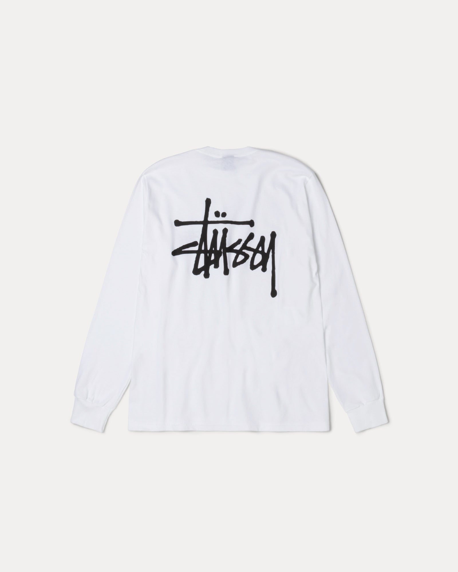 ★人気★【Stussy】★Stussy Basic Stussy LS T-Shirt 2023★ Basic Stüssy Ls Tee – Black | Tees | Stüssy Canada