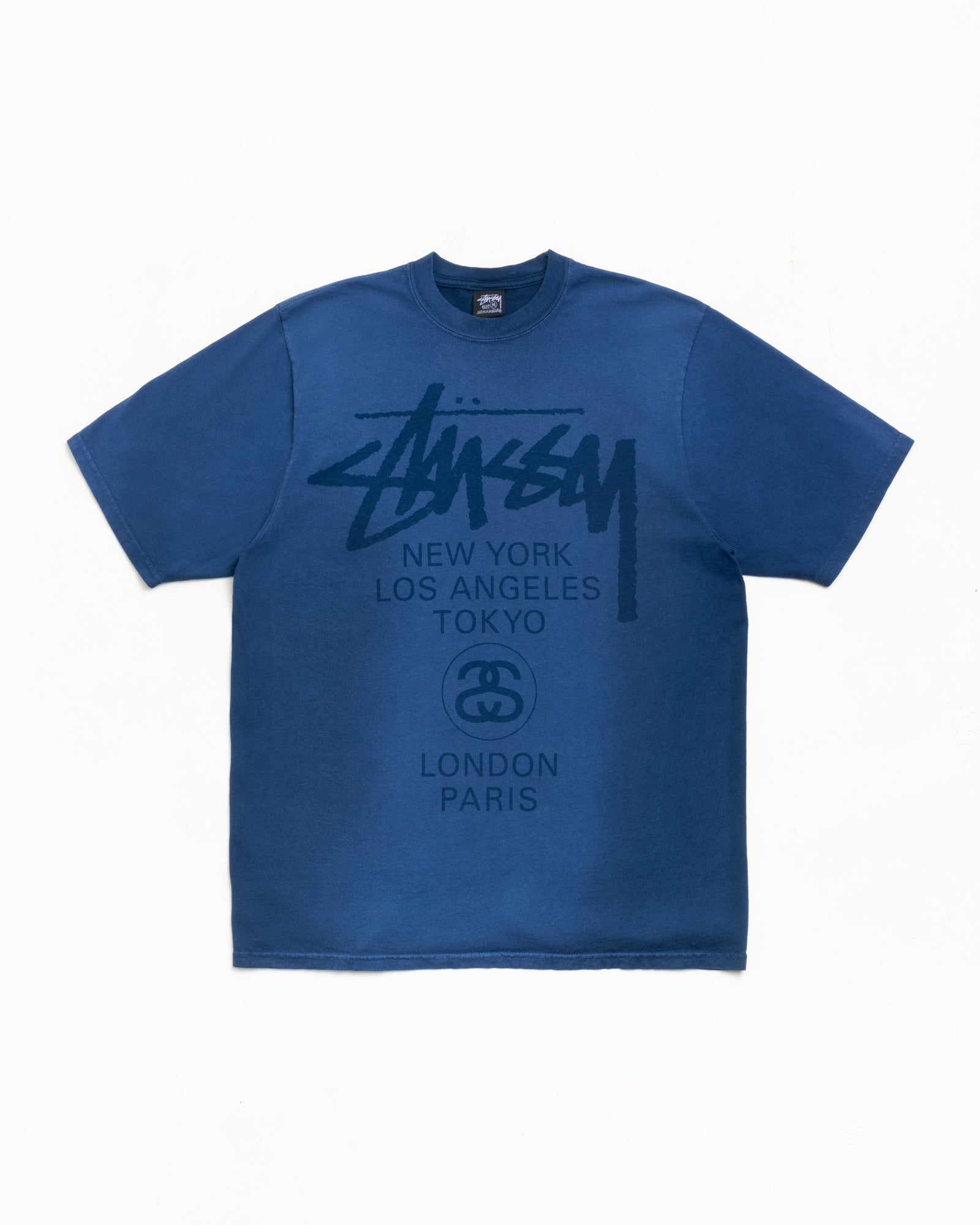 Stüssy sunfade World Tour Zip Hoodie – Sun Faded Brown | Sweats | Stüssy