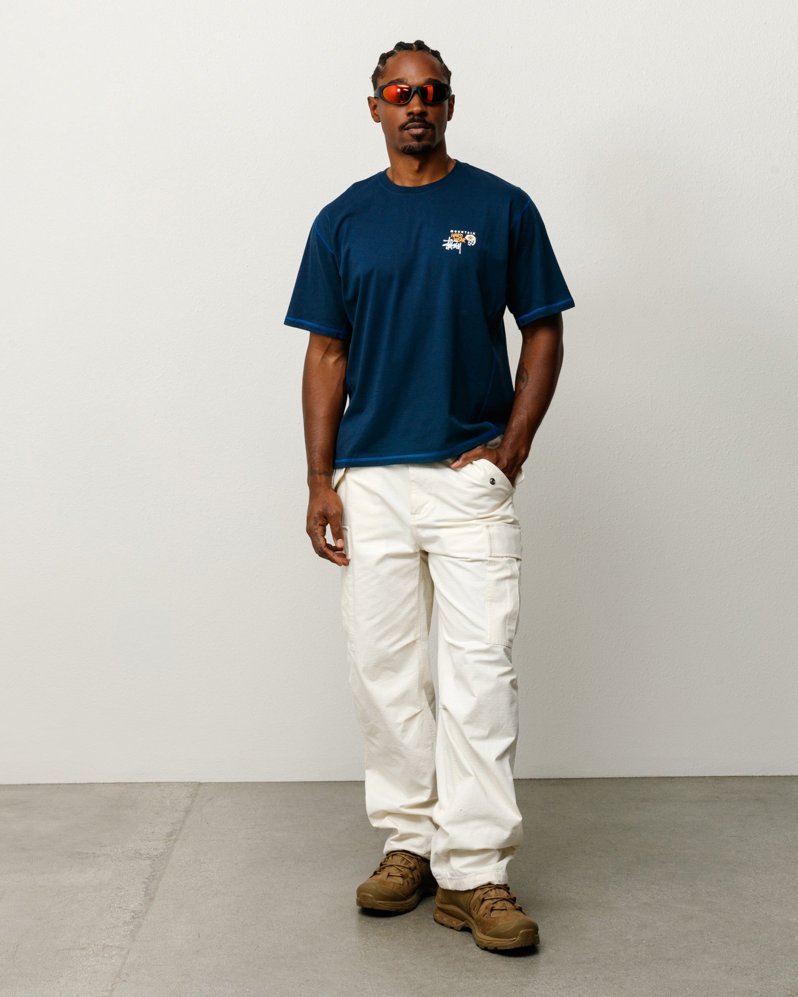 Stüssy & Mountain Hardwear Tee – Hardwear Navy | Tees | Stüssy Canada