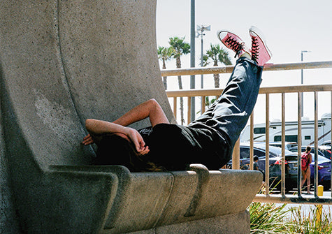 Stussy and Converse Chuck 70 High