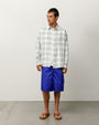 BEACH PLAID SHIRT
