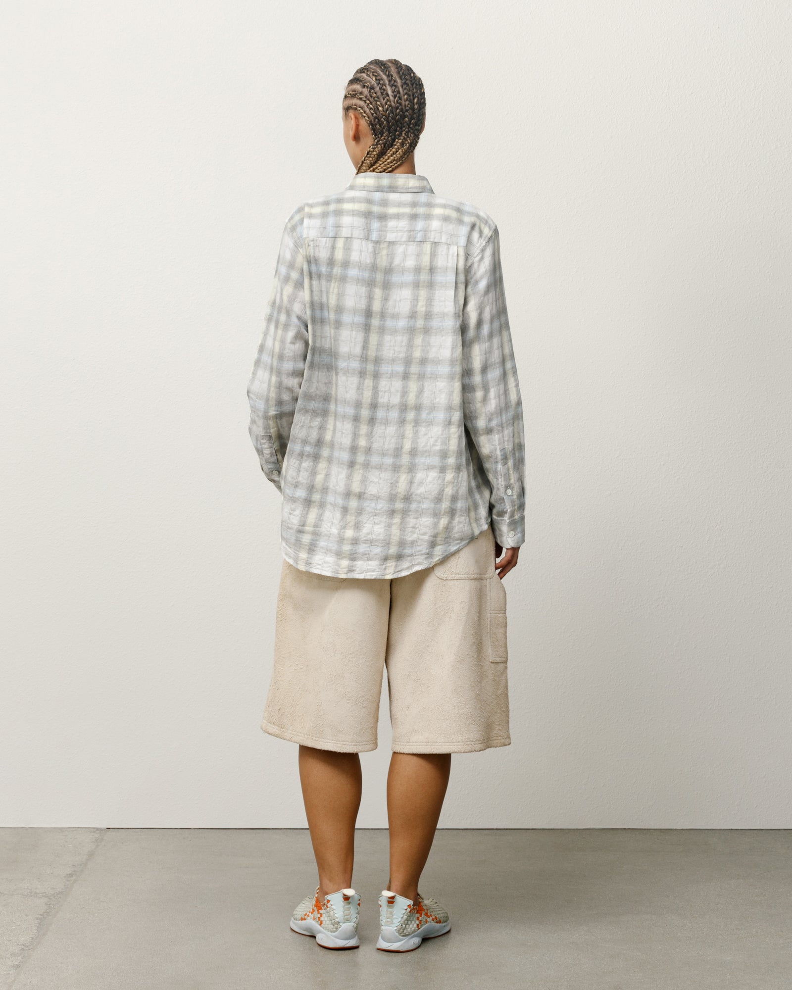 Beach Plaid Shirt – Off White | Tops | Stüssy Canada