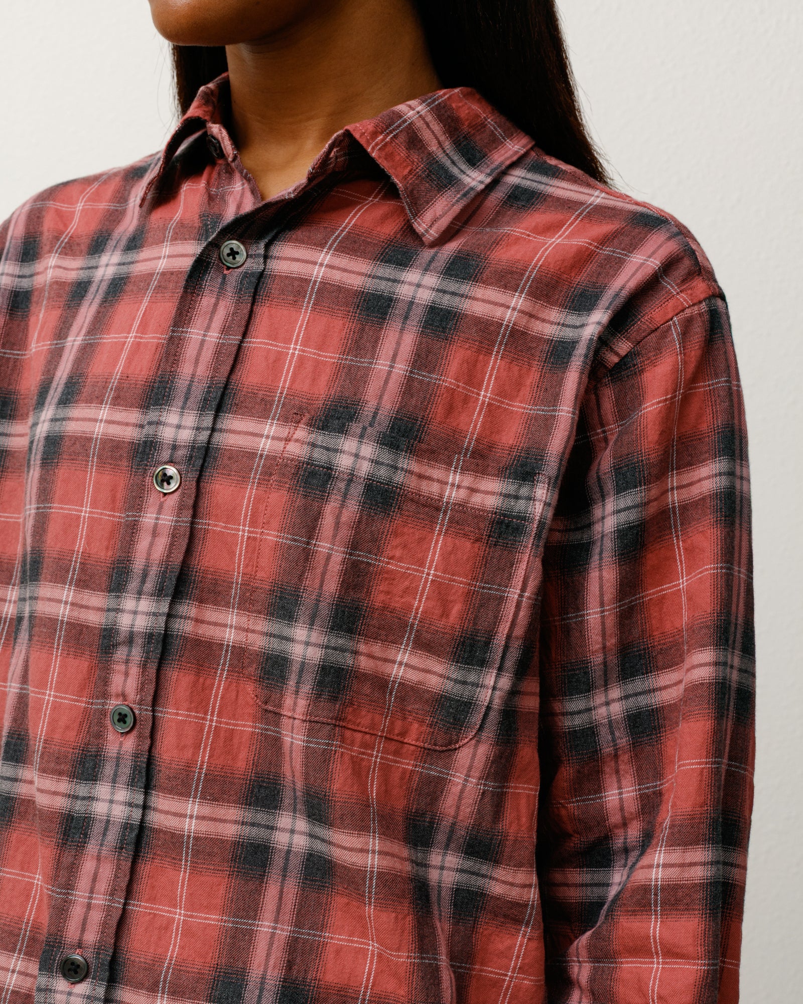 Beach Plaid Shirt – Red | Tops | Stüssy Canada