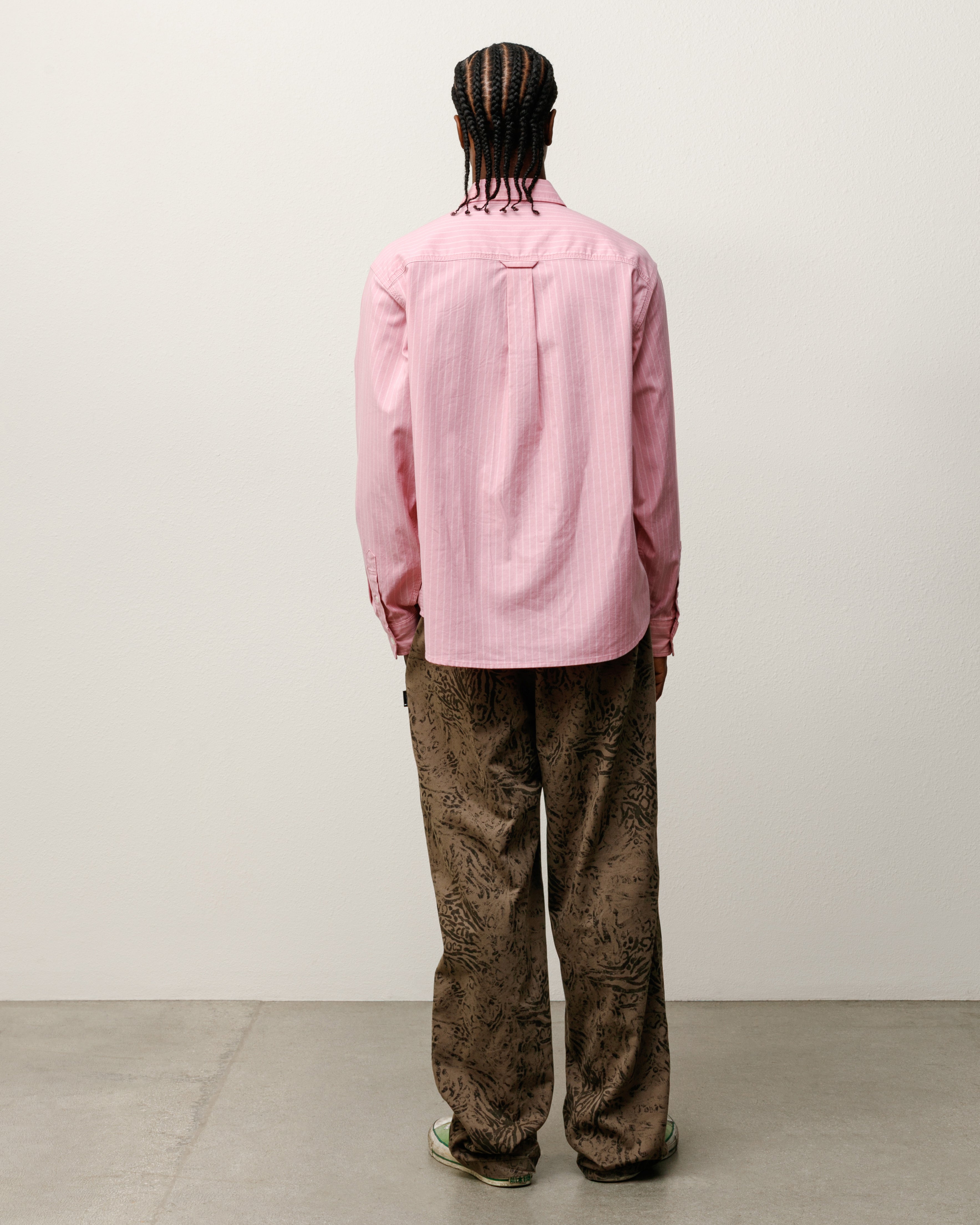 Oxford Shirt – Pink Stripe | Tops & Shirts | Stüssy Canada