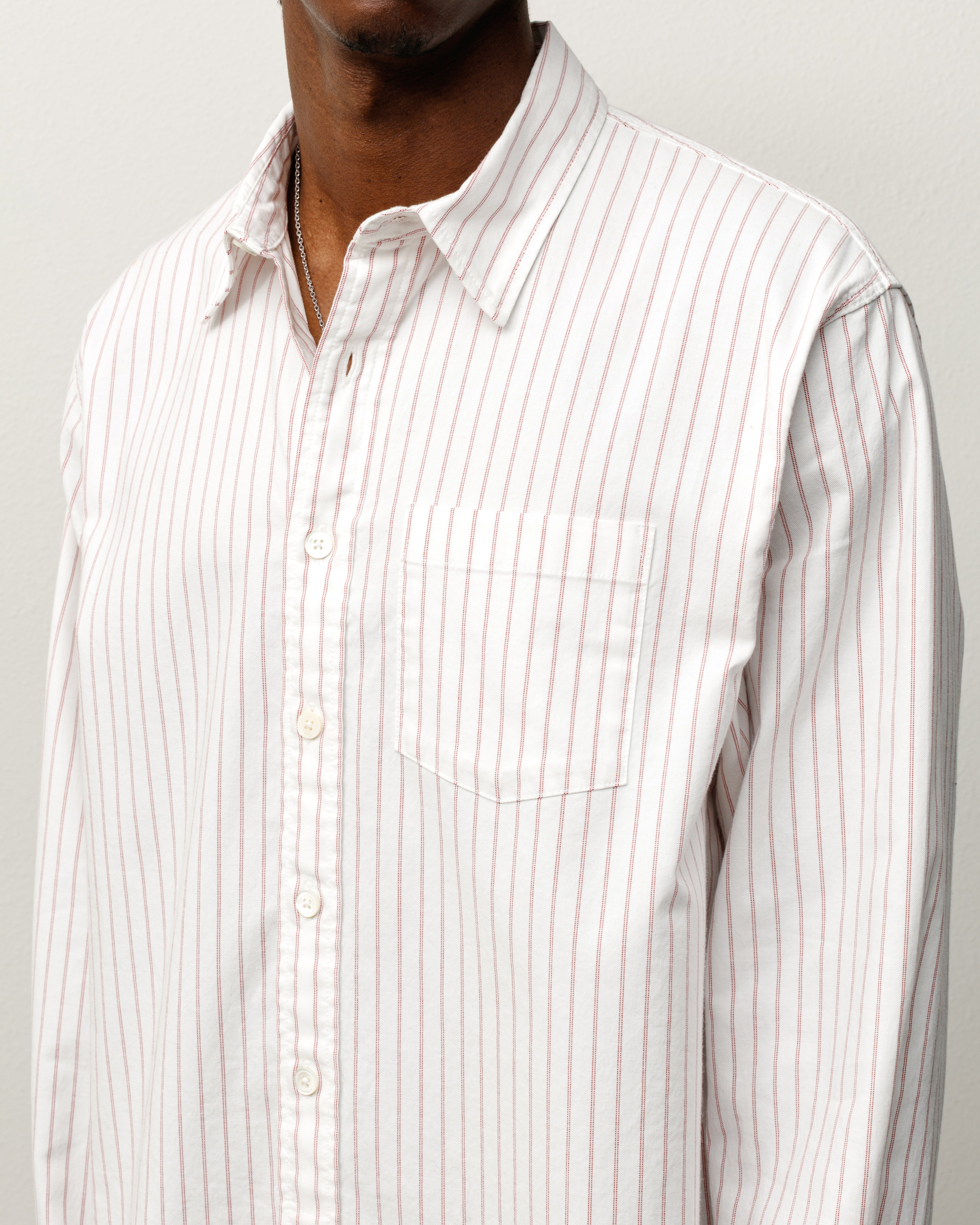 Oxford Shirt – White Stripe | Tops & Shirts | Stüssy Canada Oxford Shirt – White Stripe | Tops & Shirts | Stüssy Canada