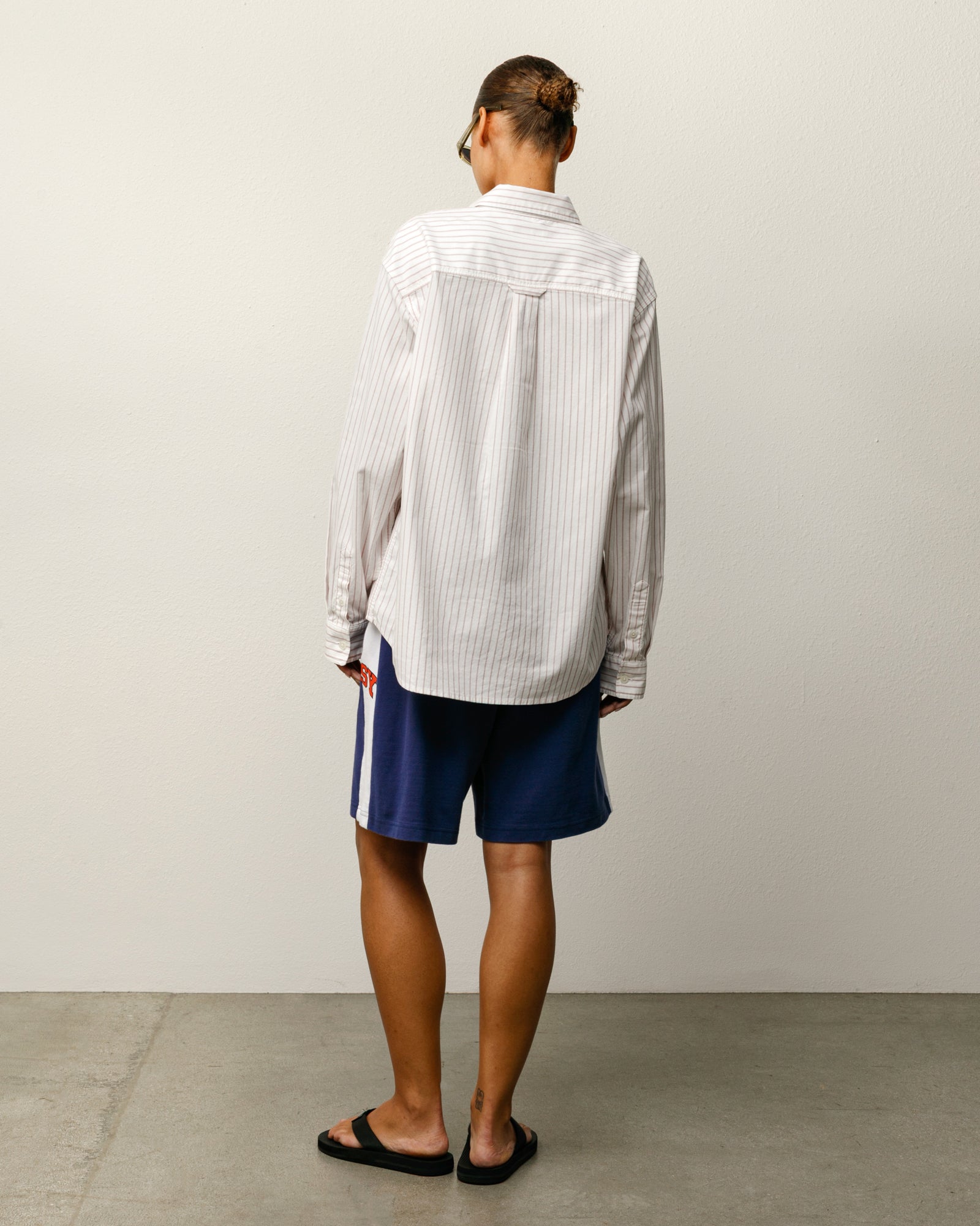 Oxford Shirt – White Stripe | Tops & Shirts | Stüssy Canada