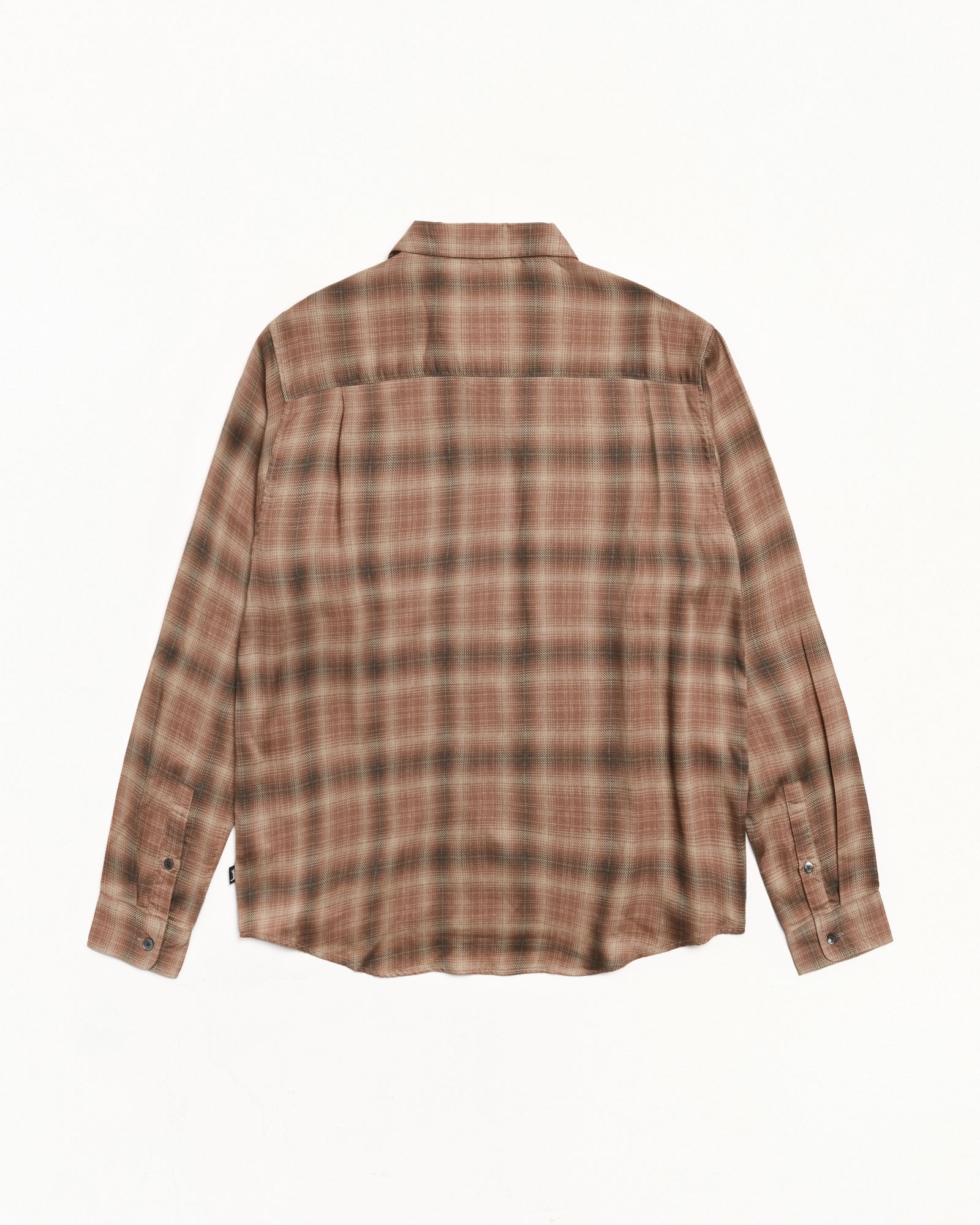 トップス 23ss Stussy Bay Plaid Shirts tan L 新作アイテムSU23'* Stussy Bay Plaid Shirt (STUSSY/シャツ
