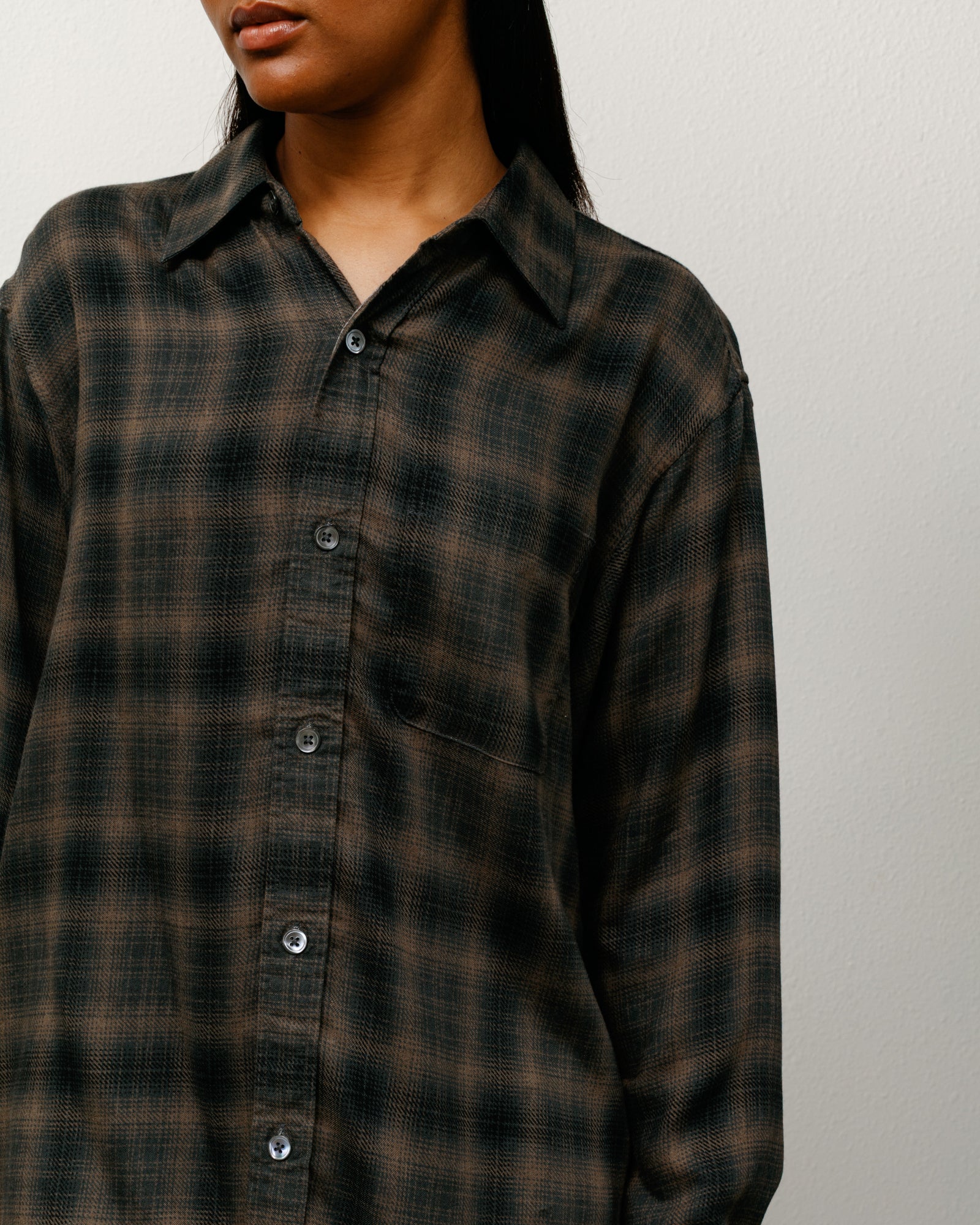 Matthew Printed Shirt – Brown | Tops & Shirts | Stüssy Canada