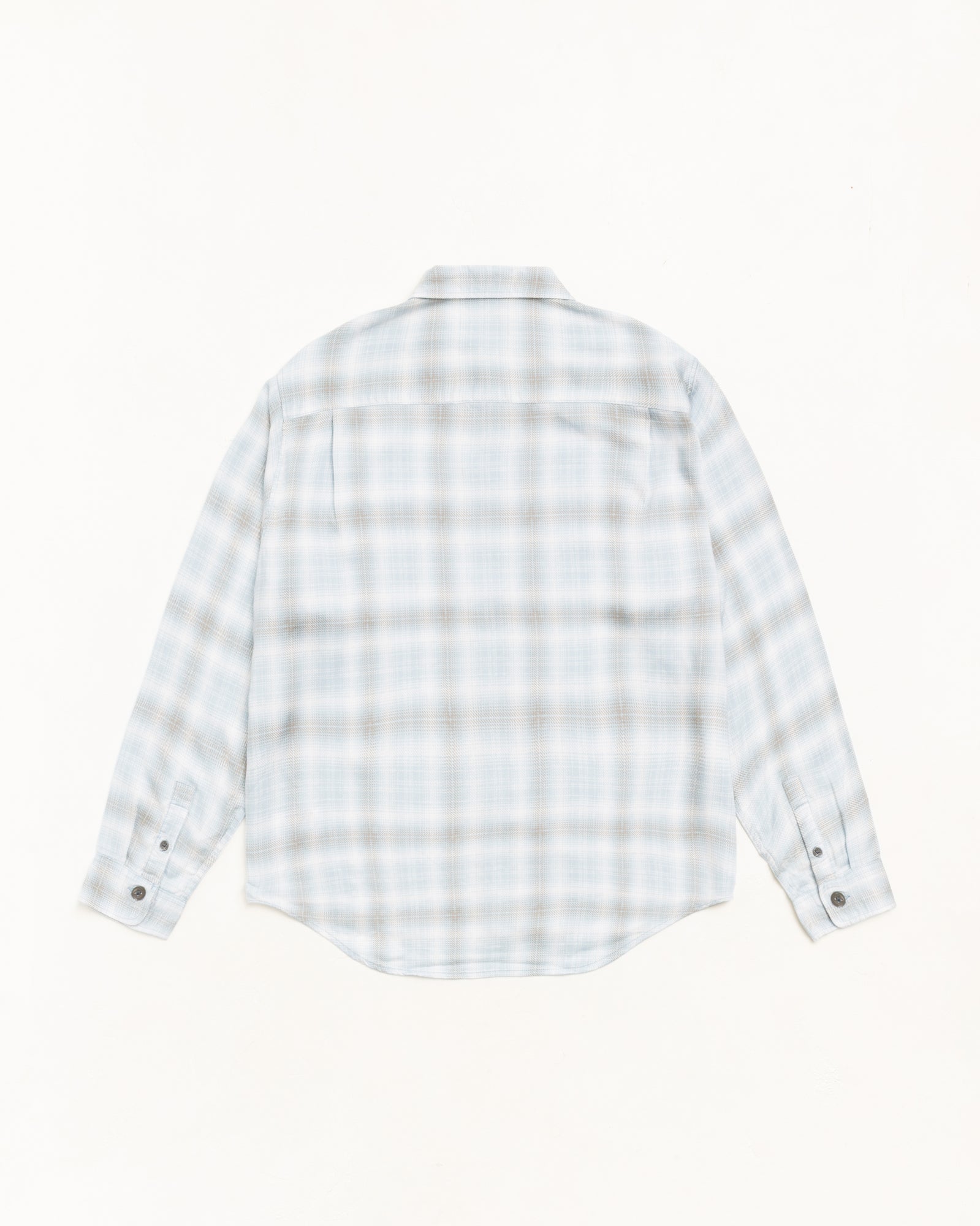 Matthew Plaid Shirt Sd Mens Long Sleeve In Lt. Blue