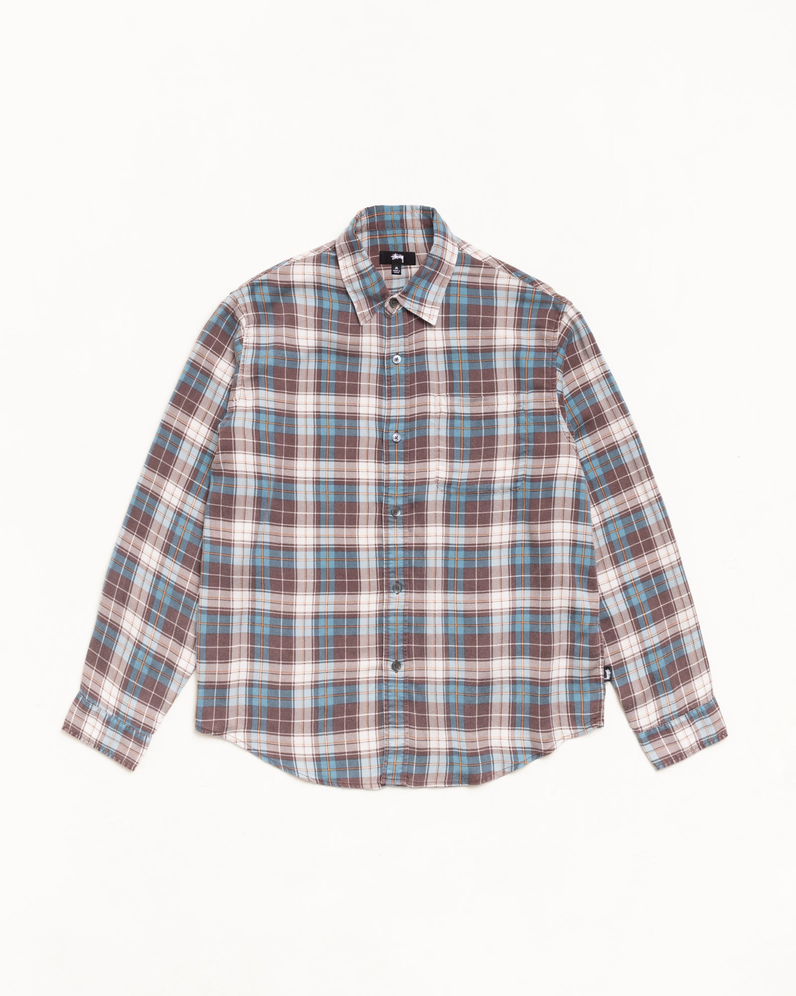 Matthew Plaid Shirt – Brown | Tops & Shirts | Stüssy Canada