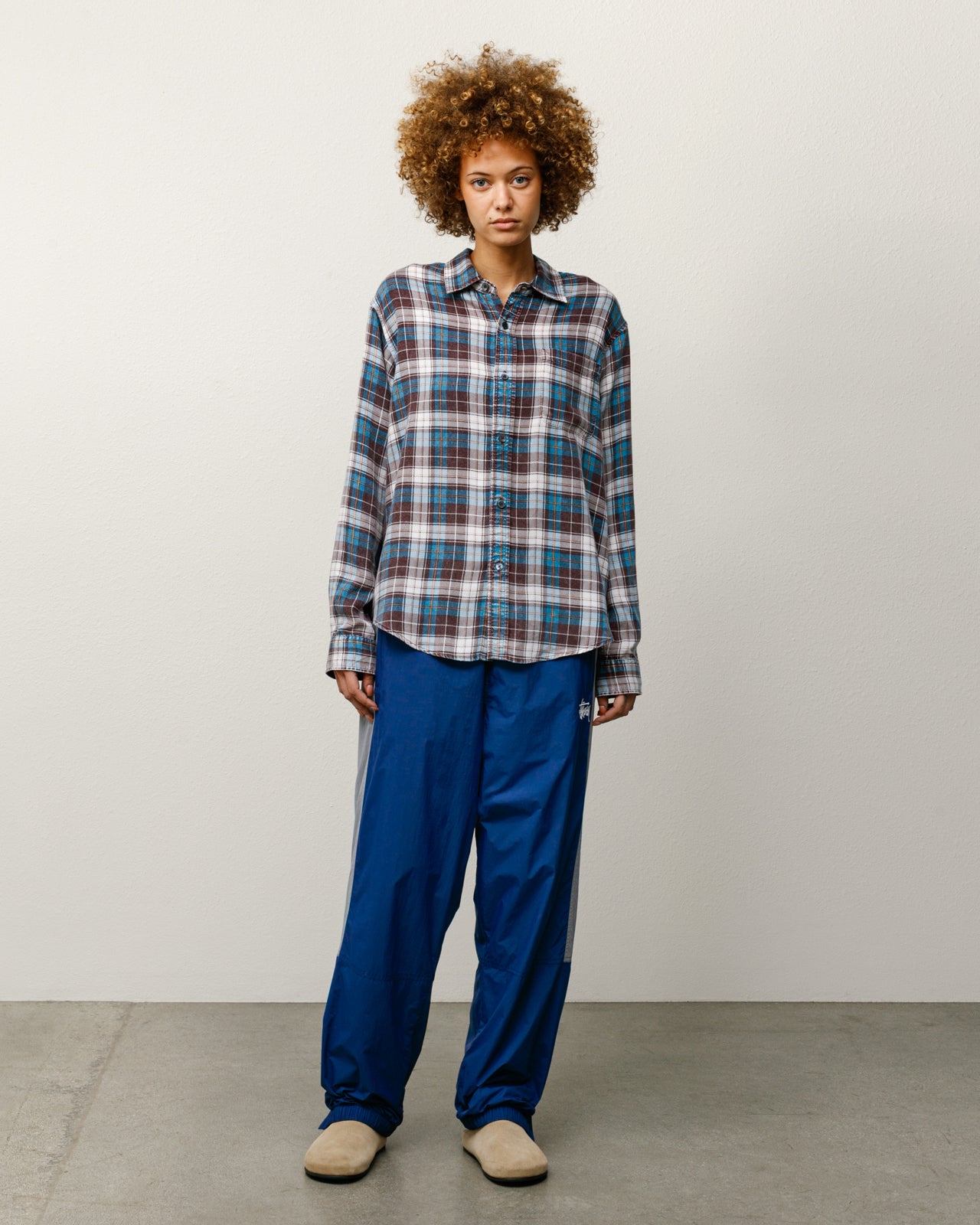 Matthew Plaid Shirt – Brown | Tops & Shirts | Stüssy Canada