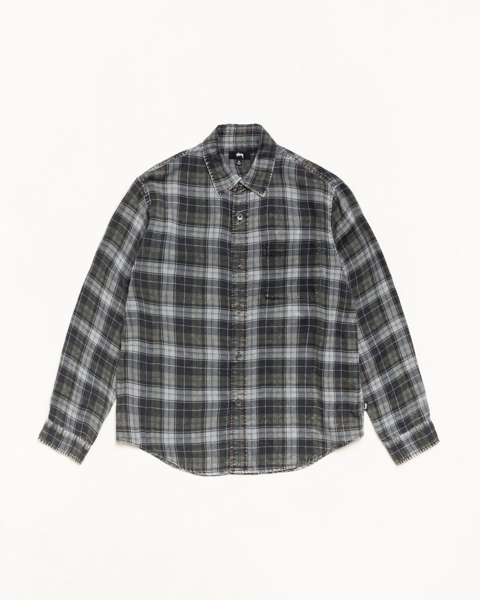 Matthew Plaid Shirt – Charcoal | Tops & Shirts | Stüssy Canada