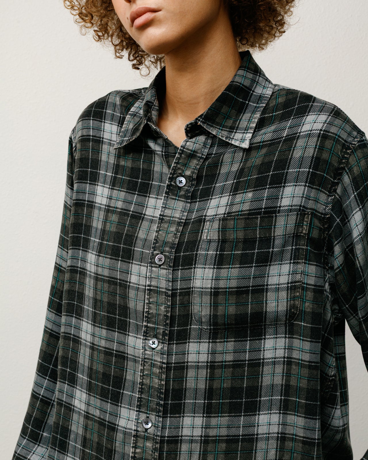 Matthew Plaid Shirt – Charcoal | Tops & Shirts | Stüssy Canada