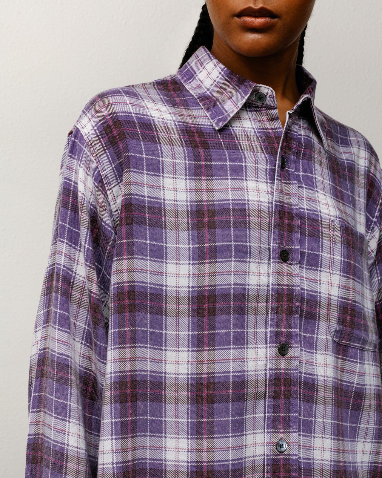 Matthew Plaid Shirt – Lavender | Tops & Shirts | Stüssy Canada