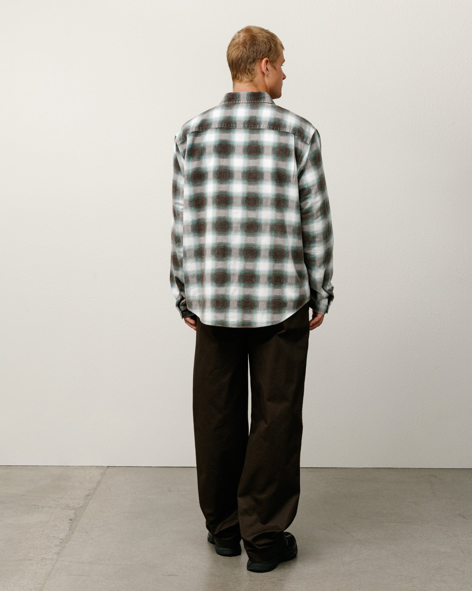 June Plaid Shirt – Bone | Tops & Shirts | Stüssy Canada