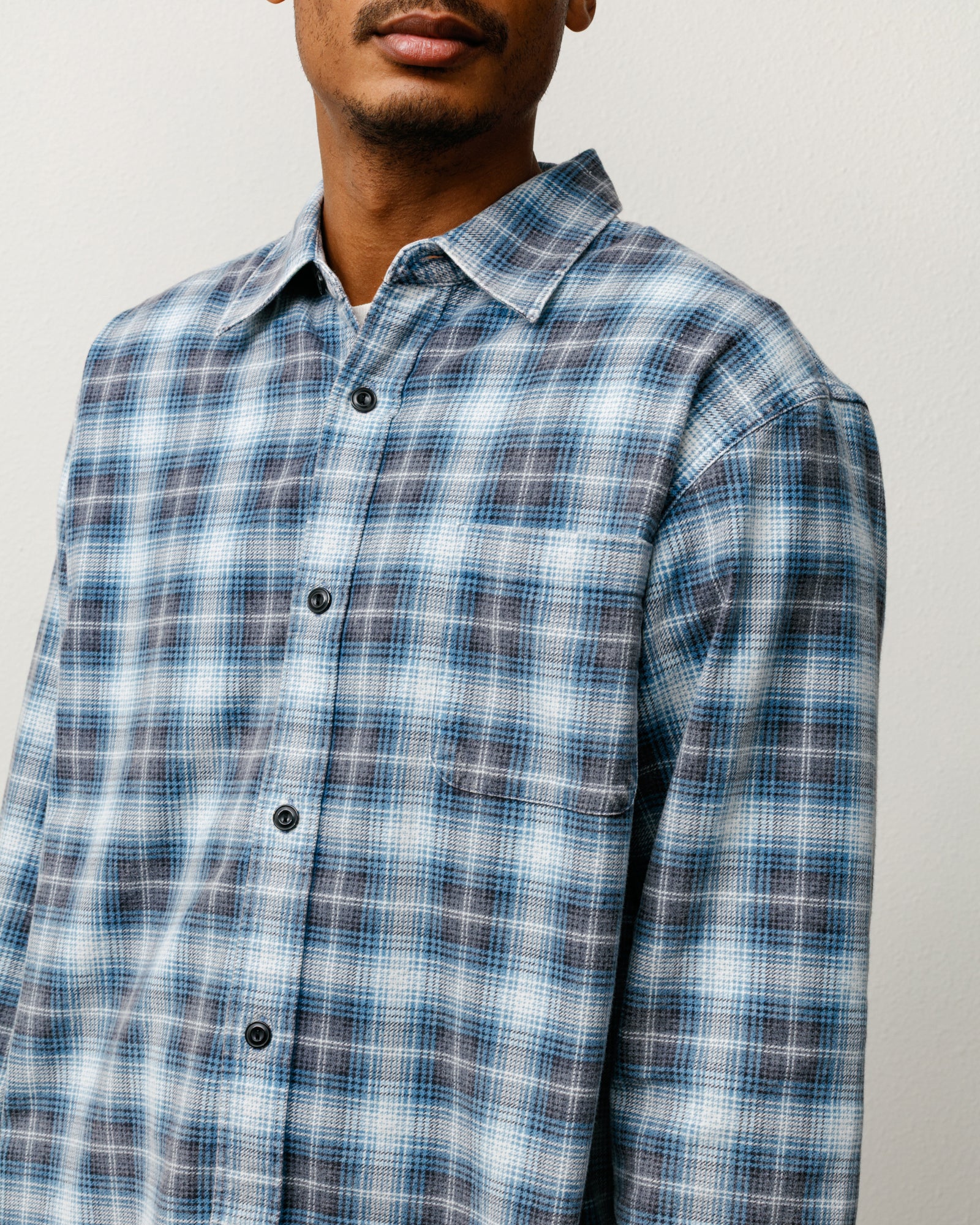Dax Printed Shirt – Blue | Tops & Shirts | Stüssy Canada