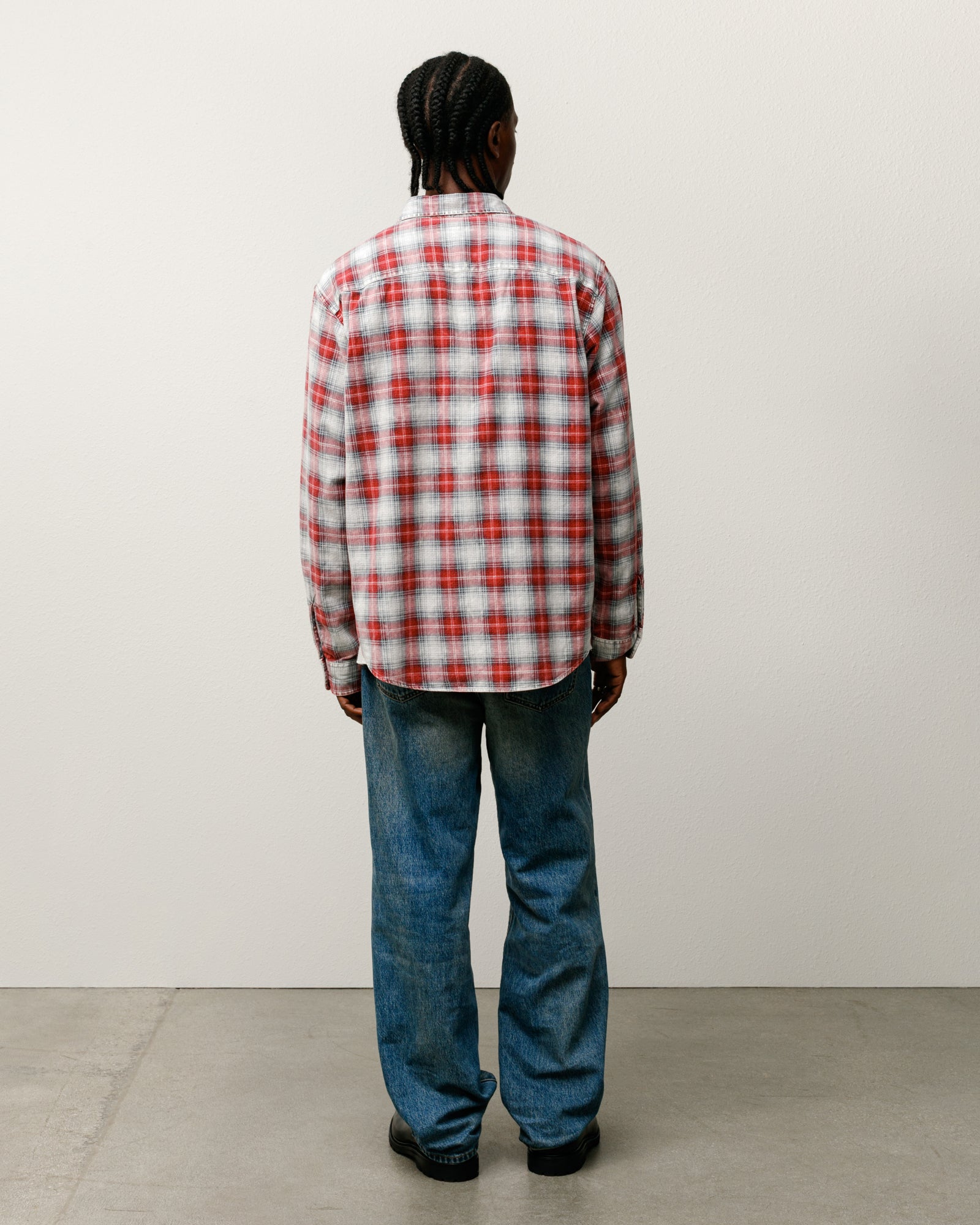 Dax Printed Shirt – Red | Tops & Shirts | Stüssy Canada