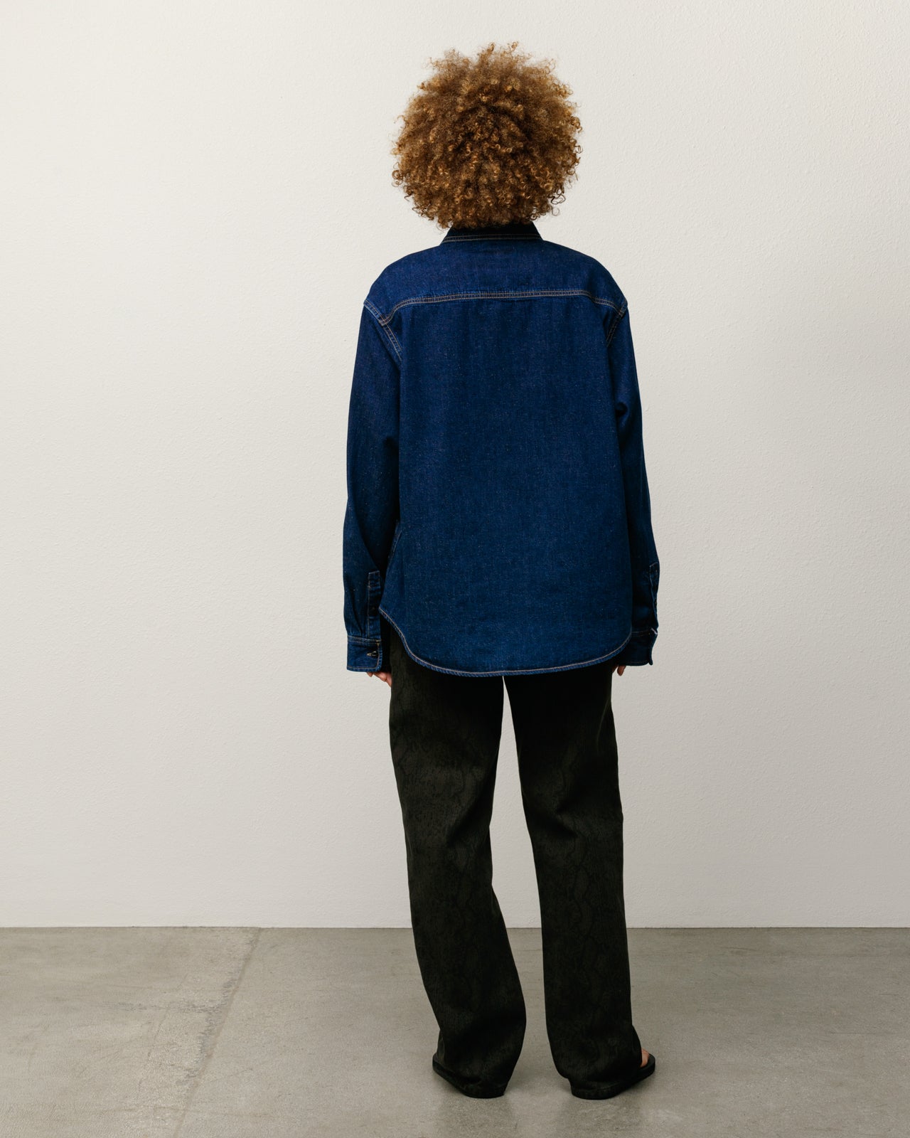 Work Denim Shirt – Dark Denim | Tops & Shirts | Stüssy Canada