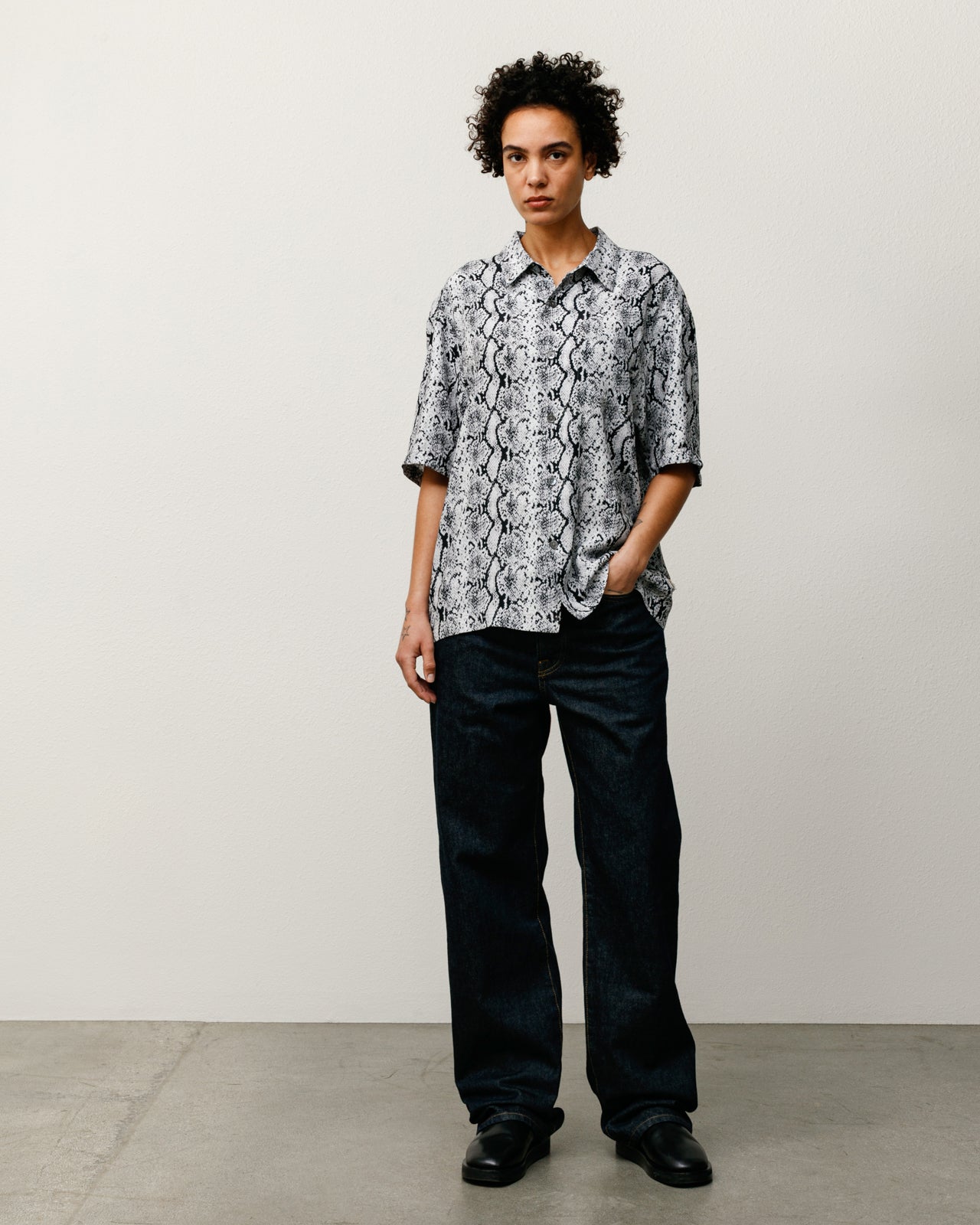 Python SS Shirt – Grey | Tops & Shirts | Stüssy Canada