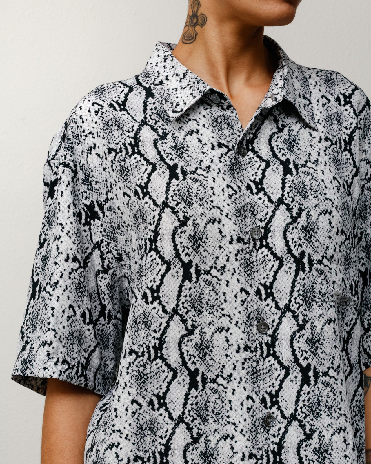 Python SS Shirt – Grey | Tops & Shirts | Stüssy Canada