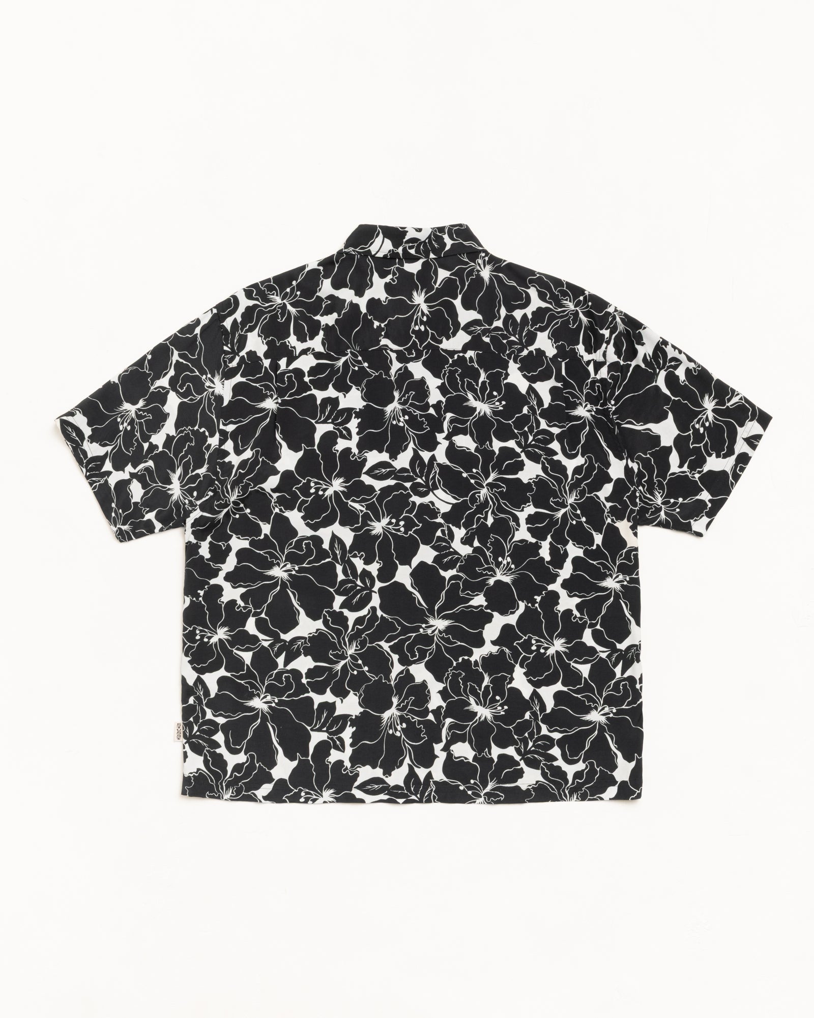 Floral Hawaiian Shirt – Black | Tops & Shirts | Stüssy Canada