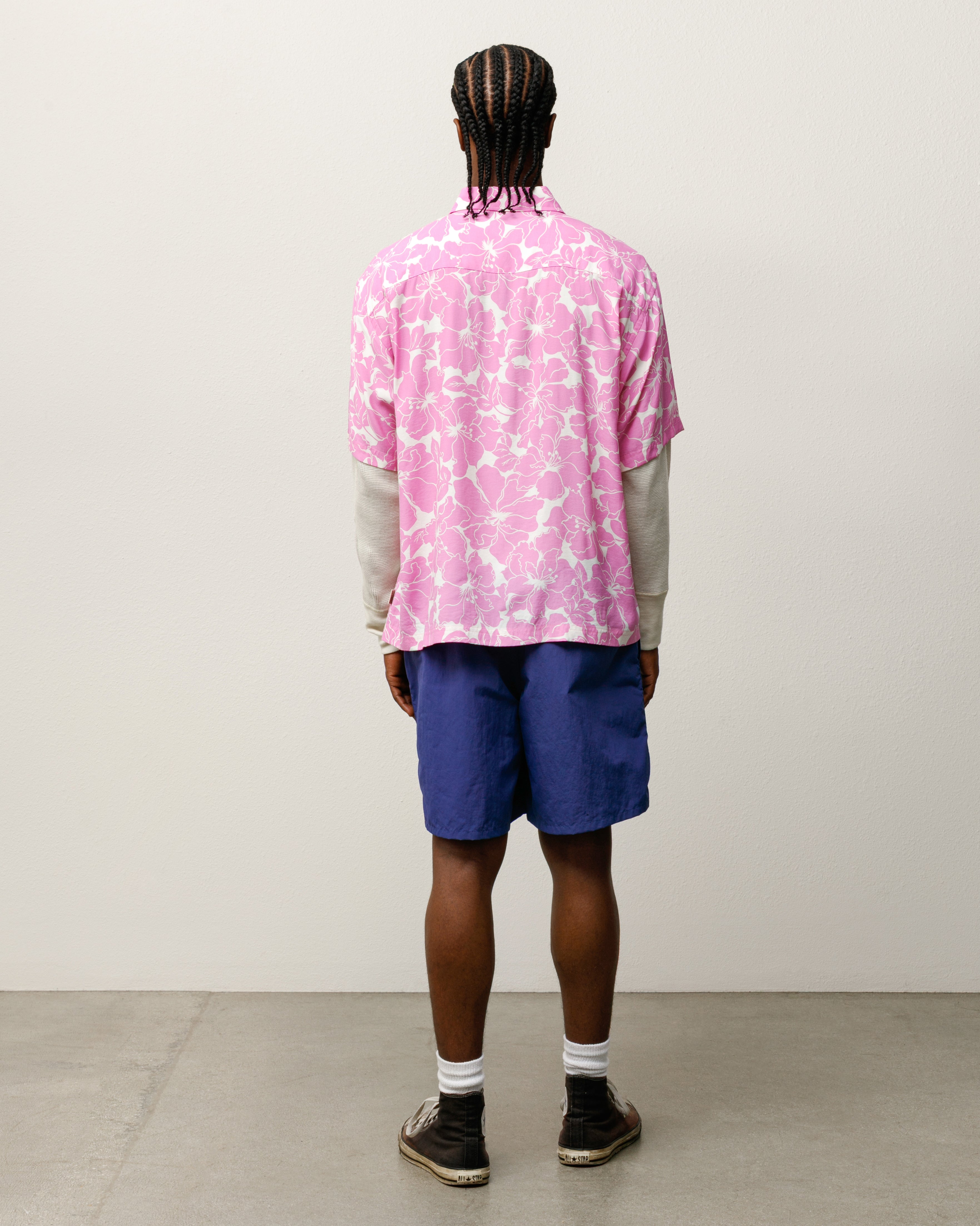 Floral Hawaiian Shirt – Pink | Tops & Shirts | Stüssy Canada