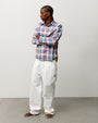 BEACH OMBRE PLAID SHIRT