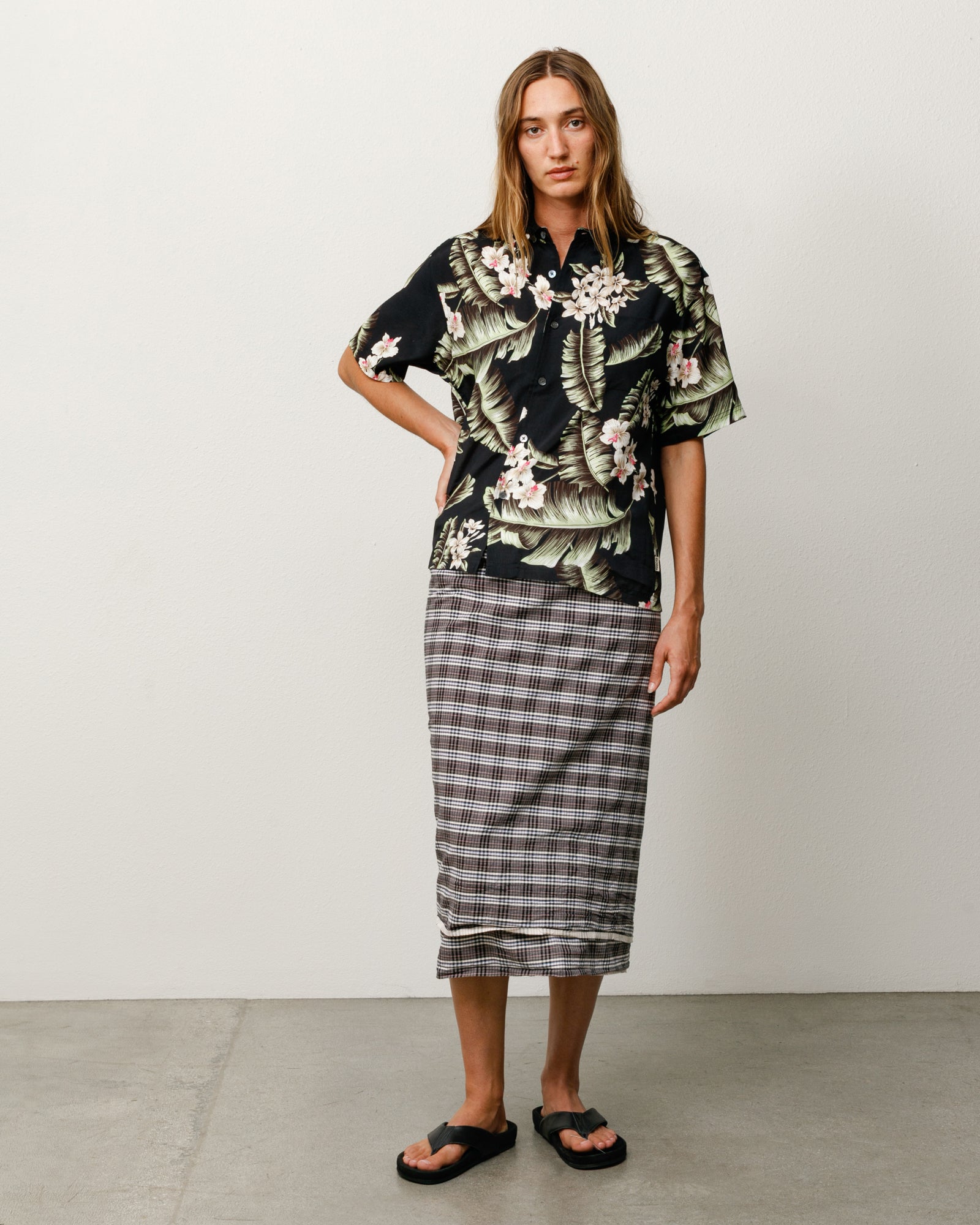 シャツ SUNNEI 17AW SIZE M Hawaiian Floral Ss Shirt – Black | Tops & Shirts | Stüssy Canada