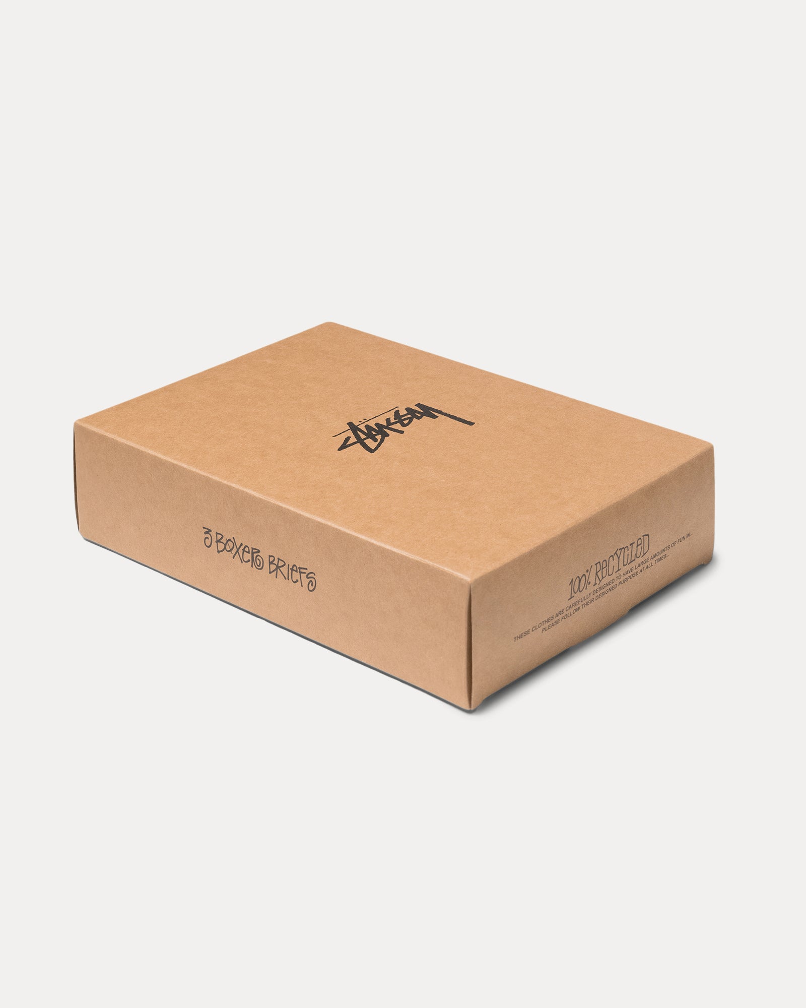 Stussy Boxer Briefs- 3 Pack Accessories Regular In Black
