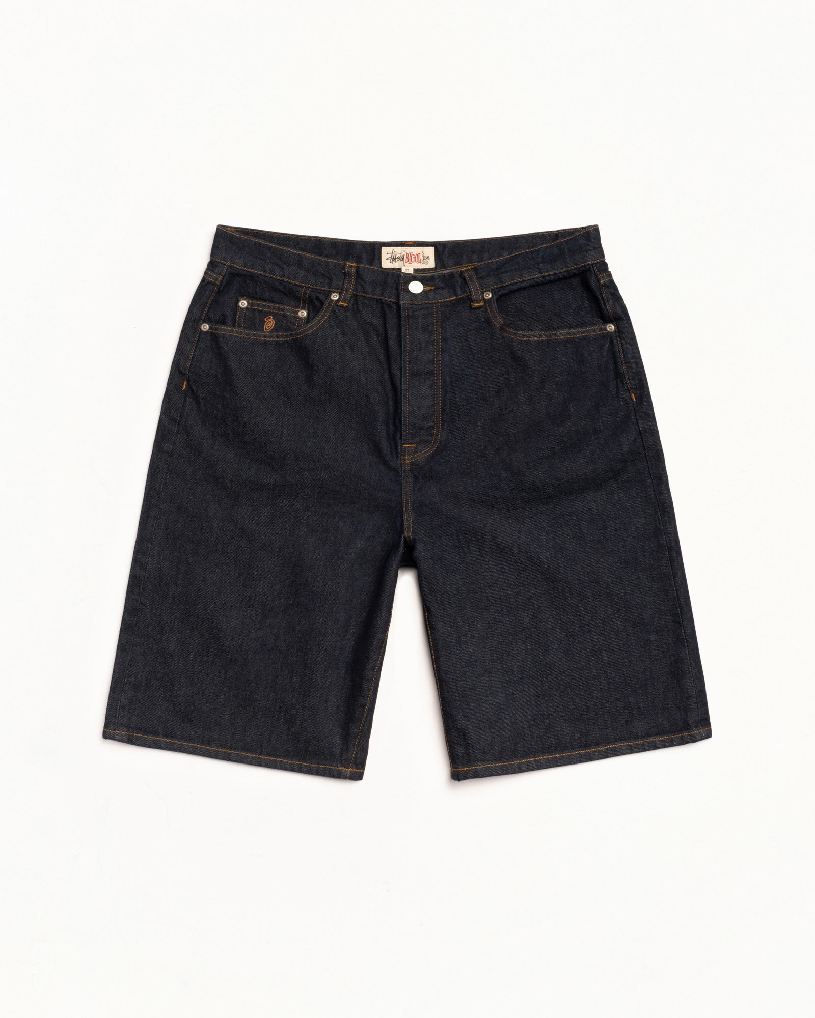 Big Ol' Short Denim In Rinsed Indigo