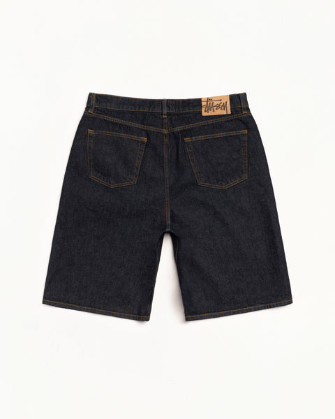 Big Ol' Short Denim In Rinsed Indigo
