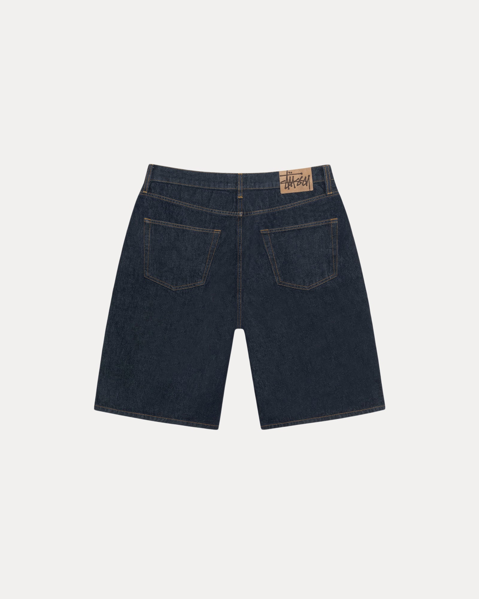 Big Ol Shorts Denim Mens Regular In Rinsed Indigo