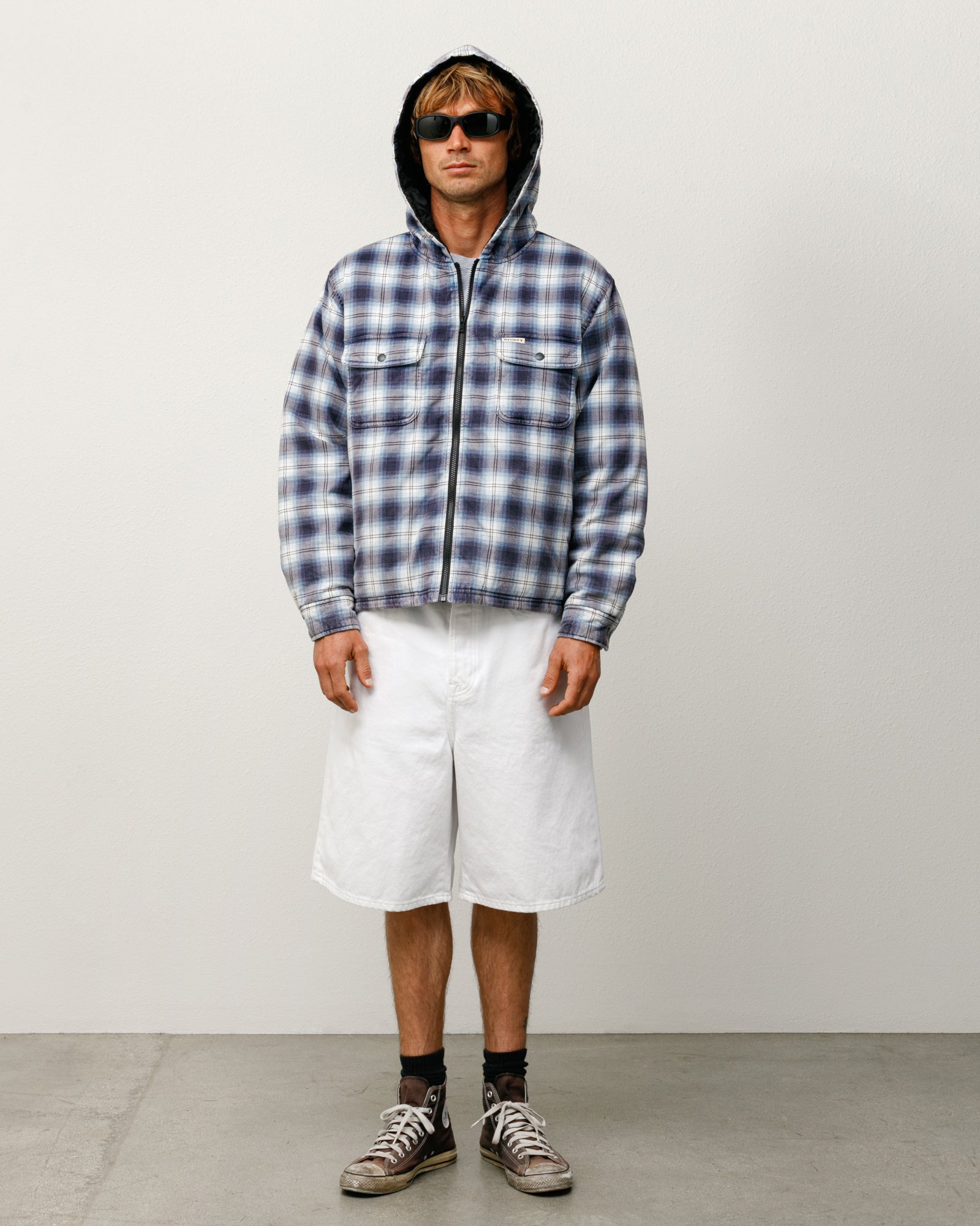 Big Ol Short Denim Mens Regular In White