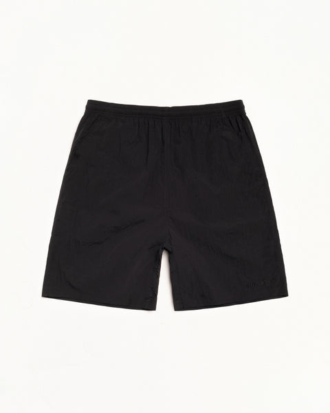 Nylon Court Short Mens Regular In Black
