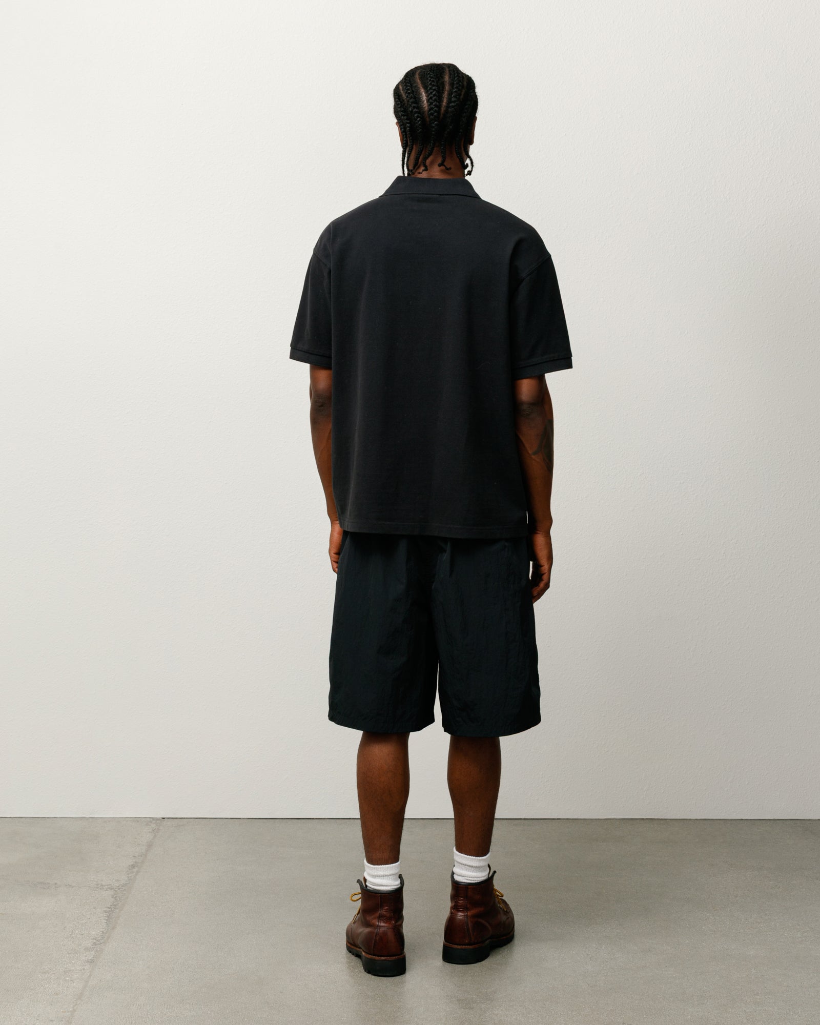 Court Short Mens Regular In Black